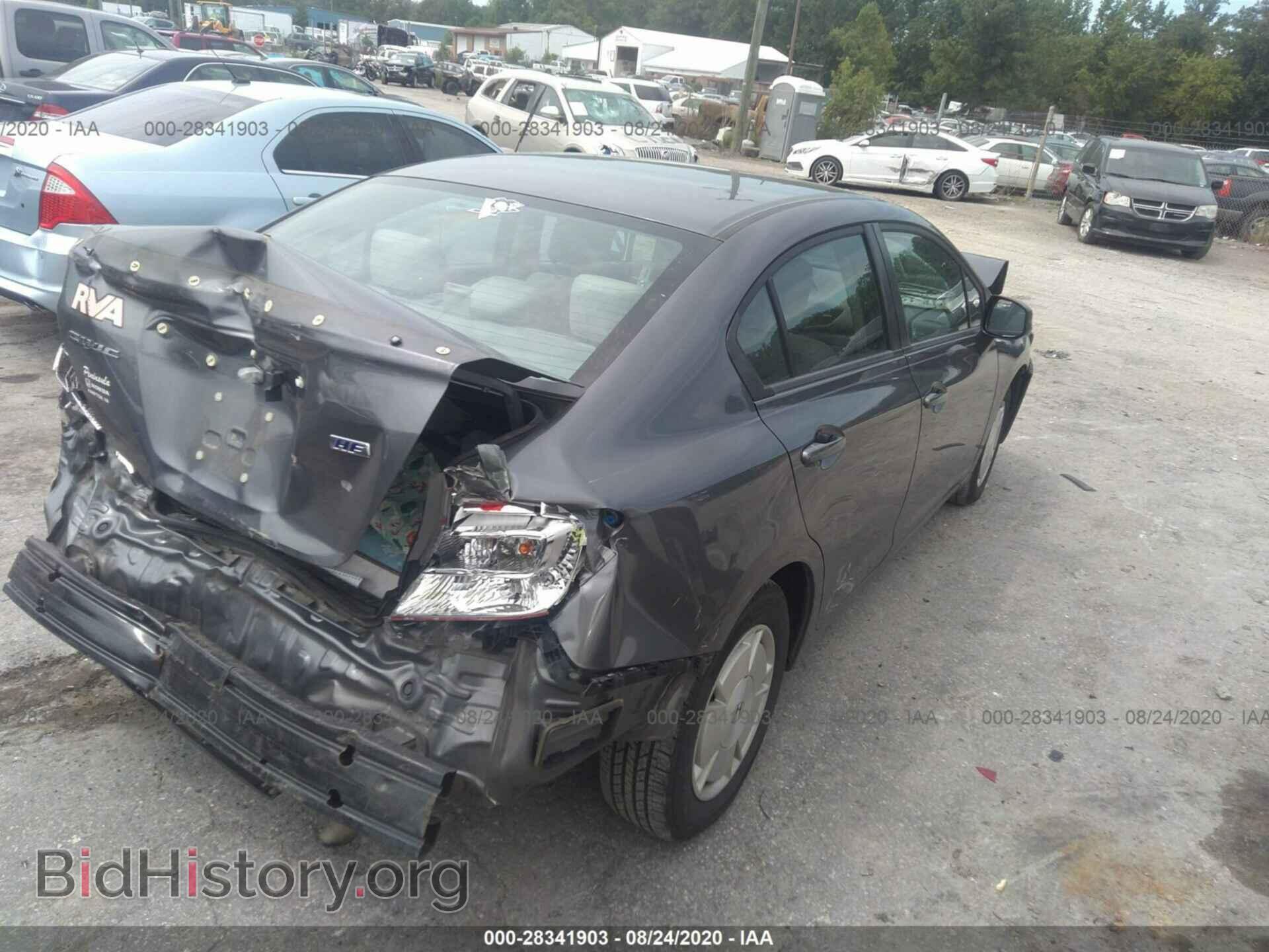 2012 HONDA CIVIC SDN - VIN: 2HGFB2F63CH316392 - Фото 4