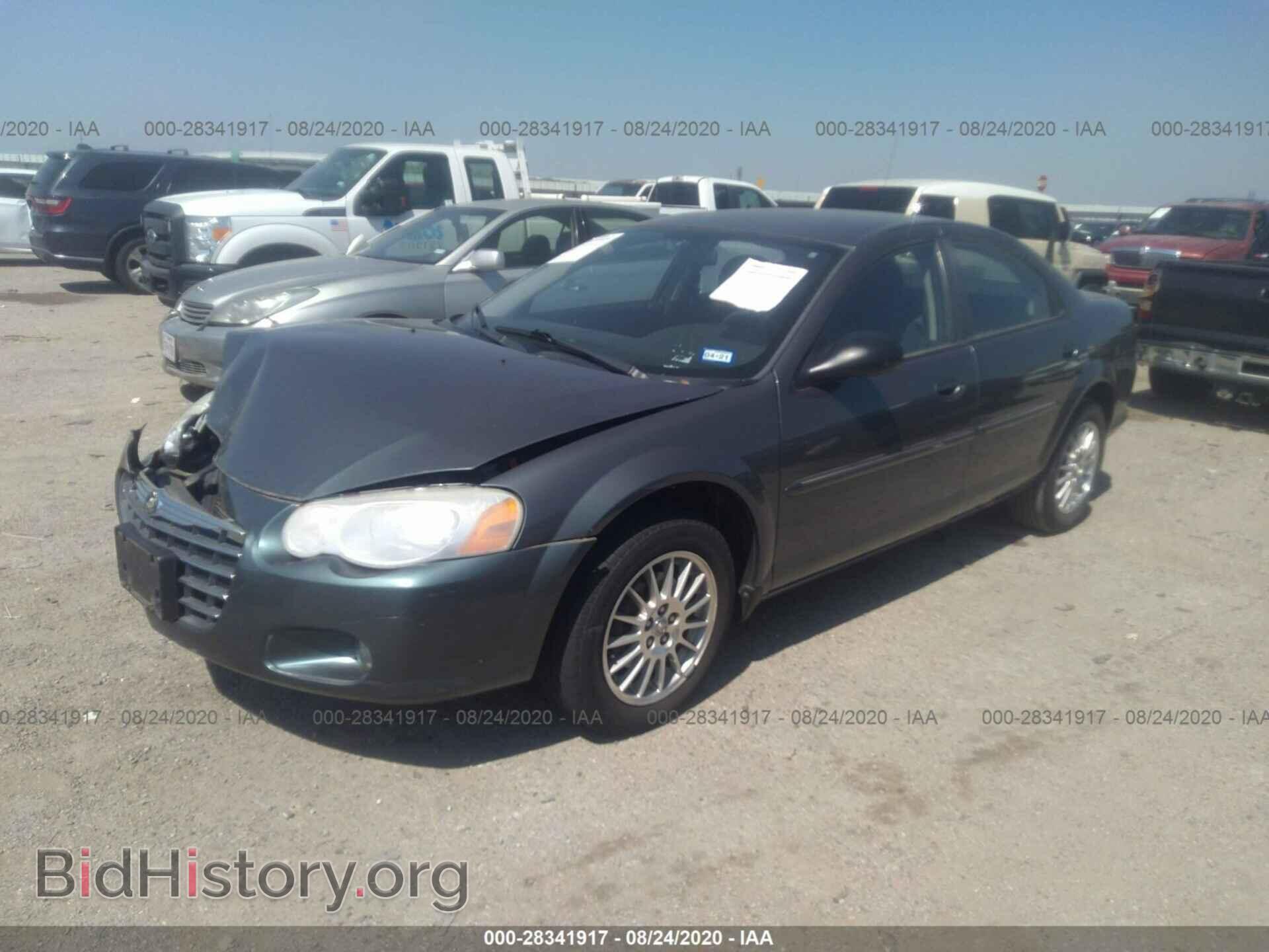 2004 CHRYSLER SEBRING - VIN: 1C3EL56R54N209277 - Фото 2