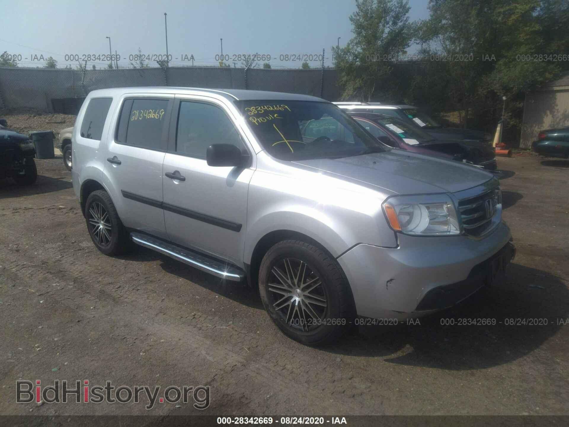 Фотография 5FNYF4H2XDB043170 - HONDA PILOT 2013