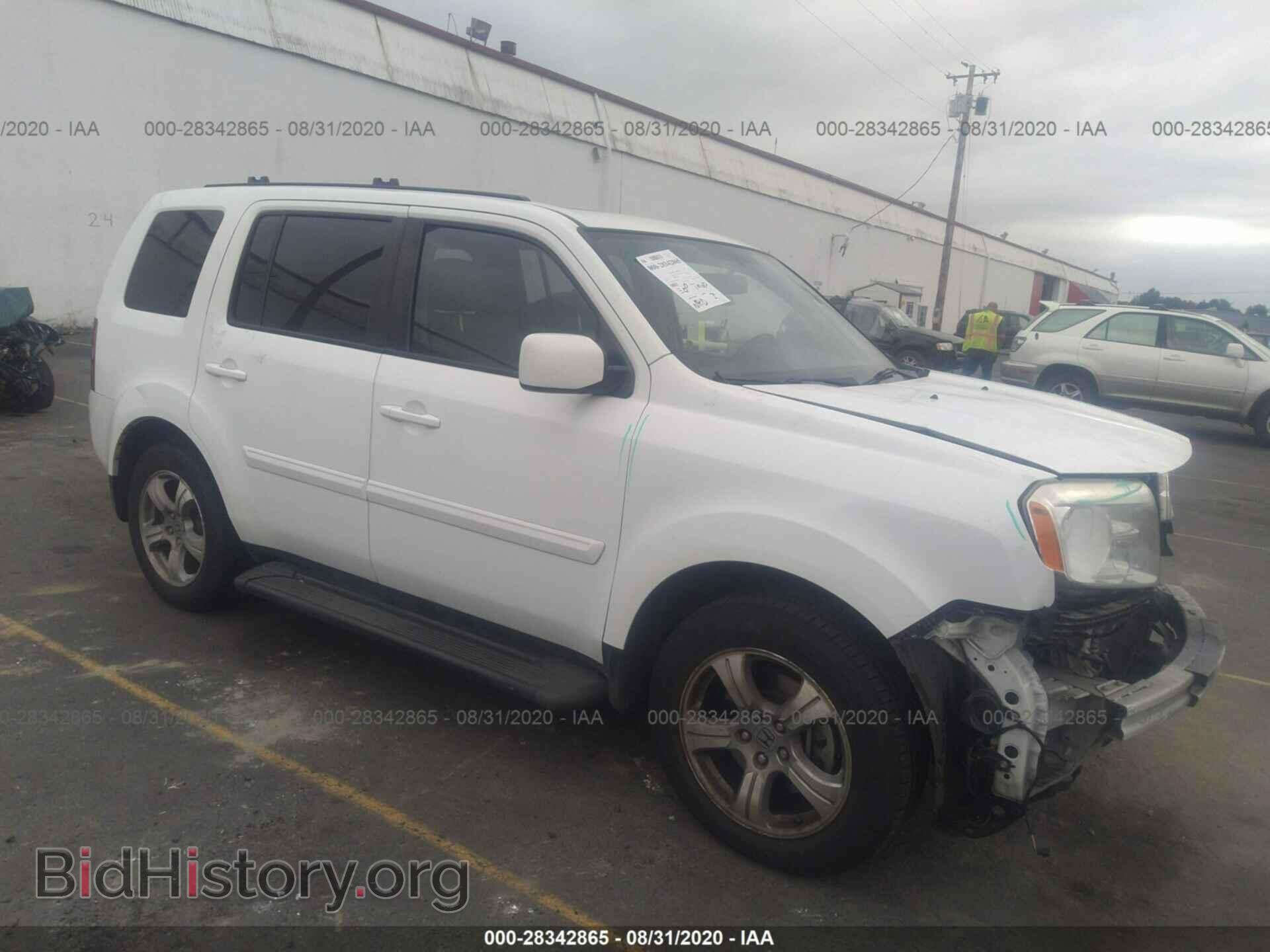Фотография 5FNYF4H59DB044045 - HONDA PILOT 2013