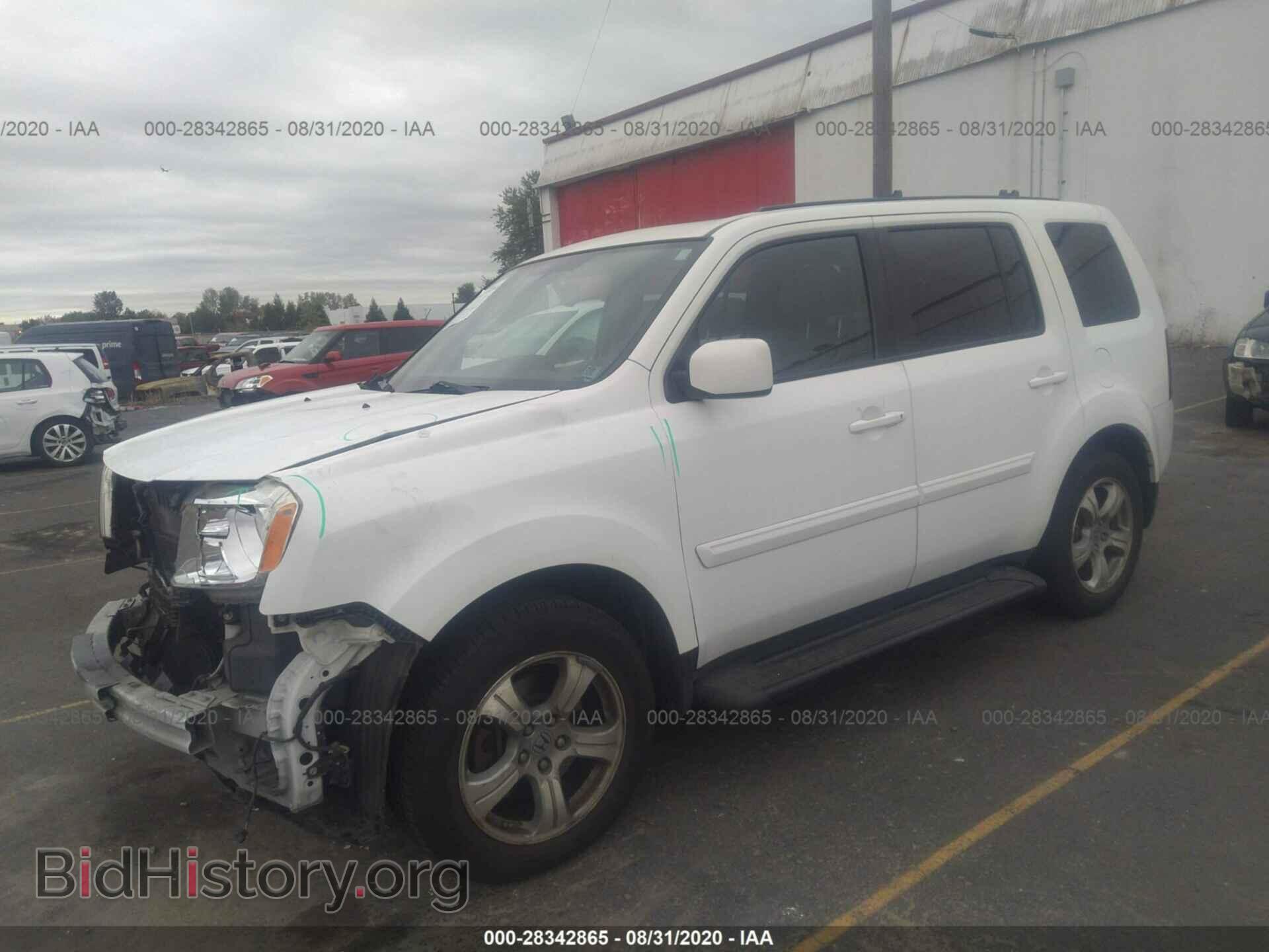 2013 HONDA PILOT - VIN: 5FNYF4H59DB044045 - Фото 2