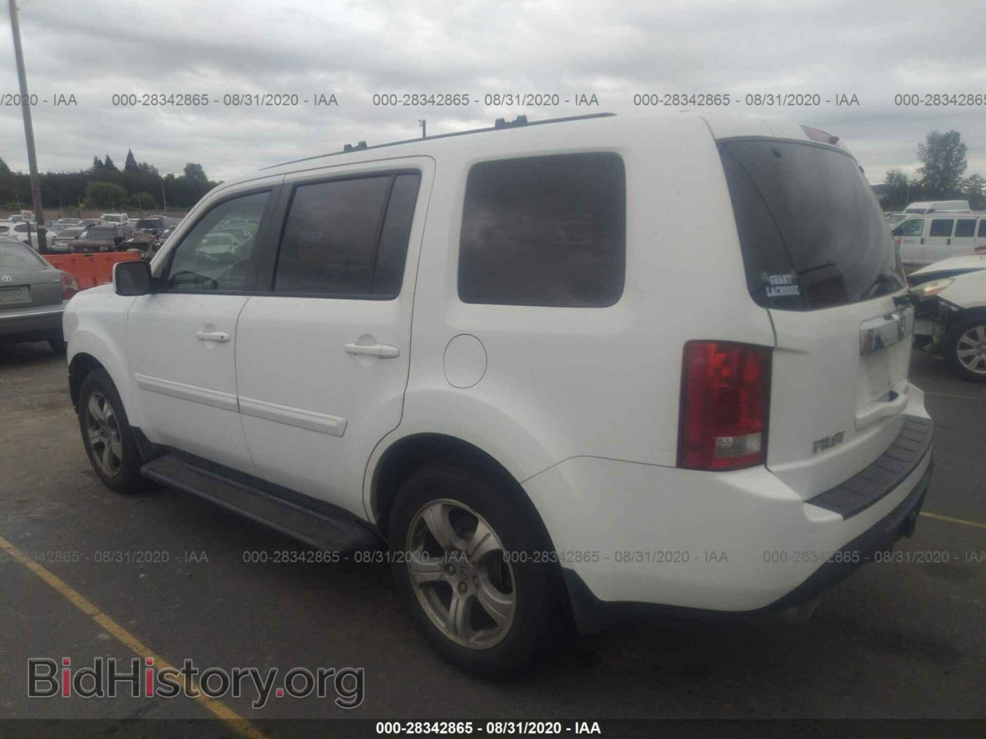 2013 HONDA PILOT - VIN: 5FNYF4H59DB044045 - Фото 3
