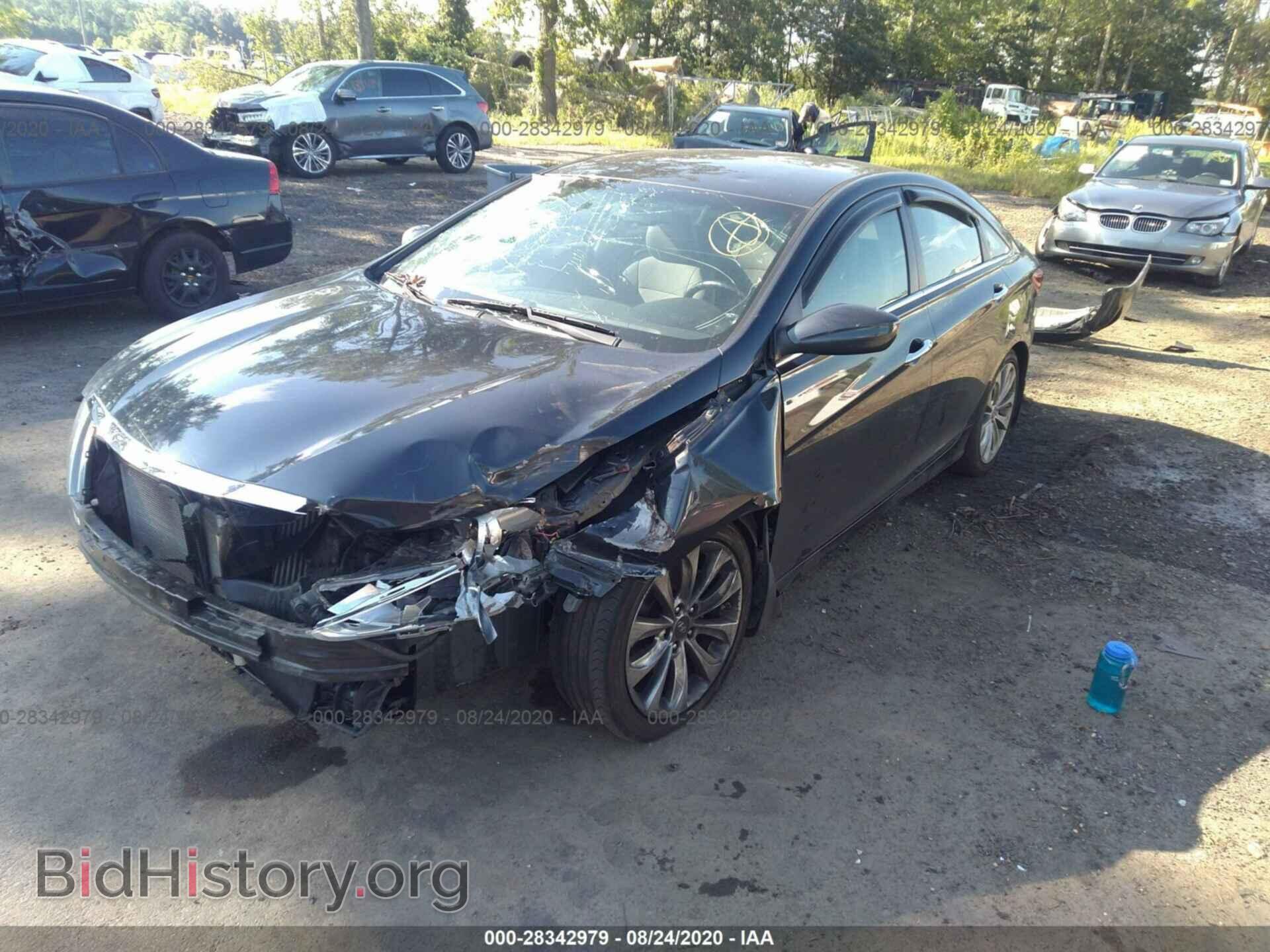 2012 HYUNDAI SONATA - VIN: 5NPEC4AB8CH452757 - Фото 2