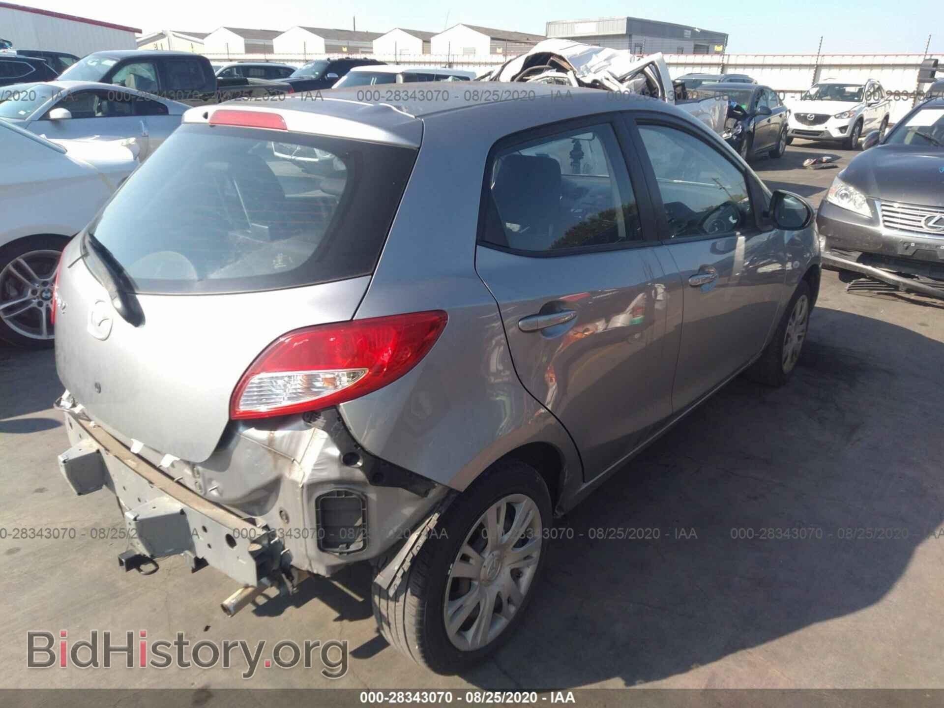 2013 MAZDA MAZDA2 - VIN: JM1DE1KY4D0166880 - Фото 4
