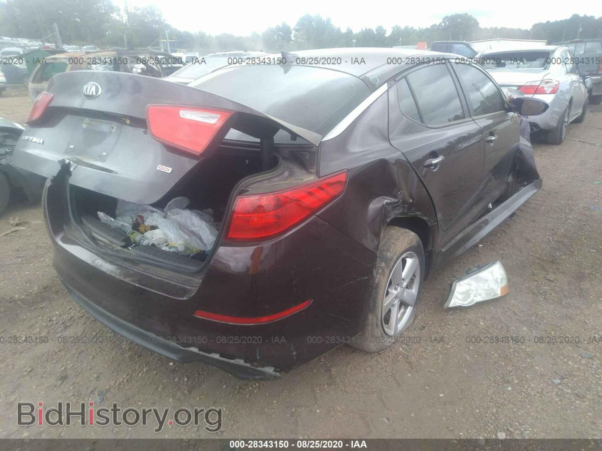 2014 KIA OPTIMA - VIN: 5XXGM4A71EG266123 - Фото 4