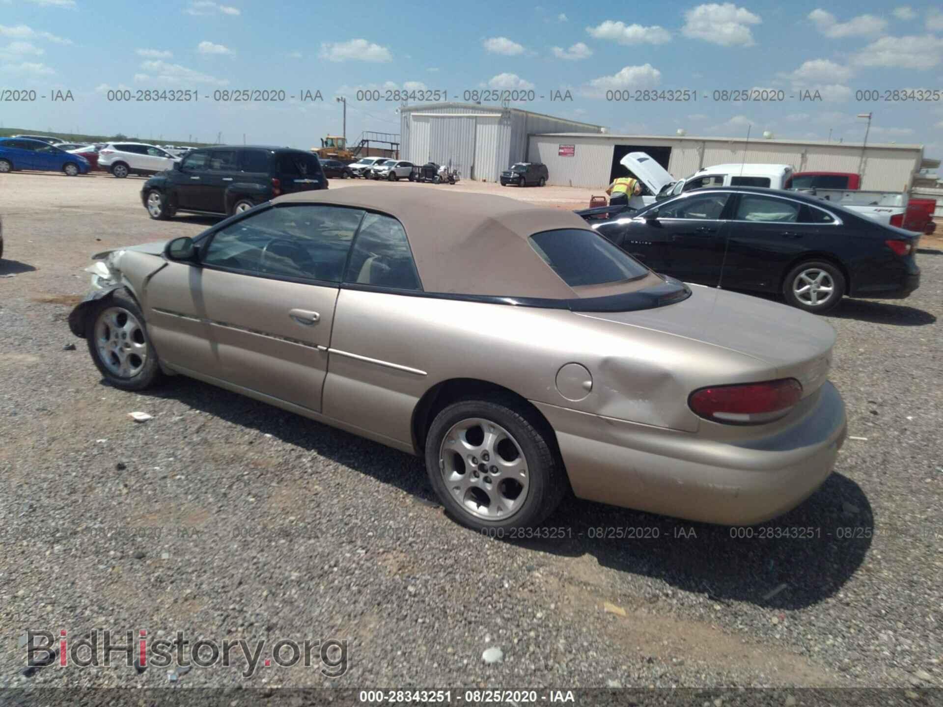 2000 CHRYSLER SEBRING - VIN: 3C3EL55H1YT258930 - Фото 3