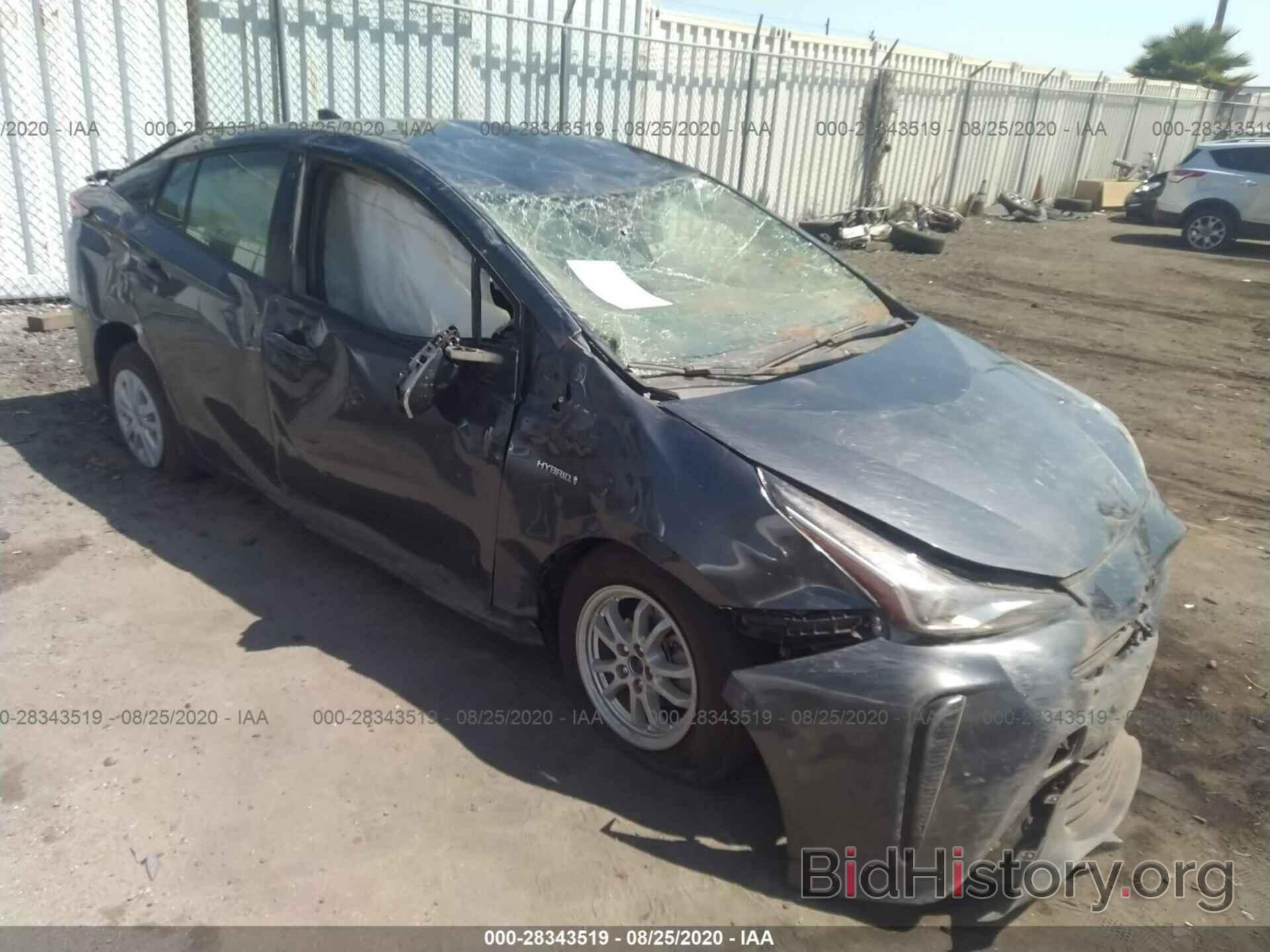 Photo JTDKARFU3K3078522 - TOYOTA PRIUS 2019