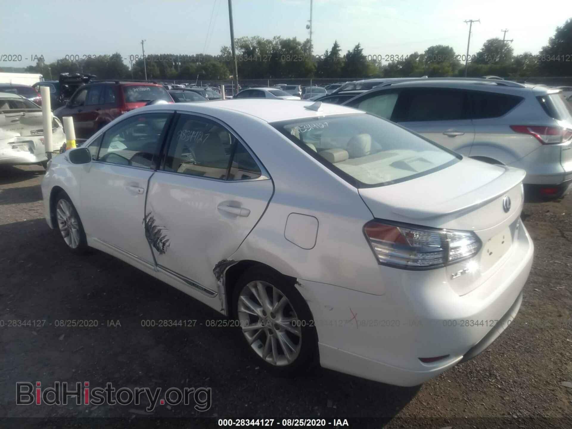 2010 LEXUS HS 250H - VIN: JTHBB1BA9A2010030 - Фото 3
