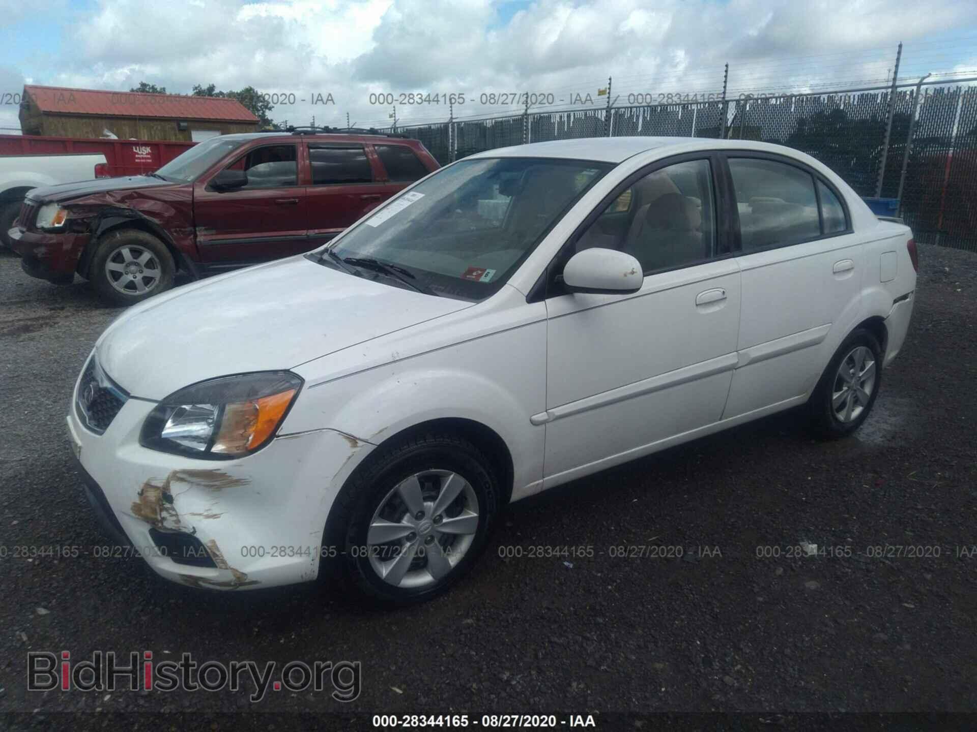 2011 KIA RIO - VIN: KNADH4A37B6911286 - Фото 2