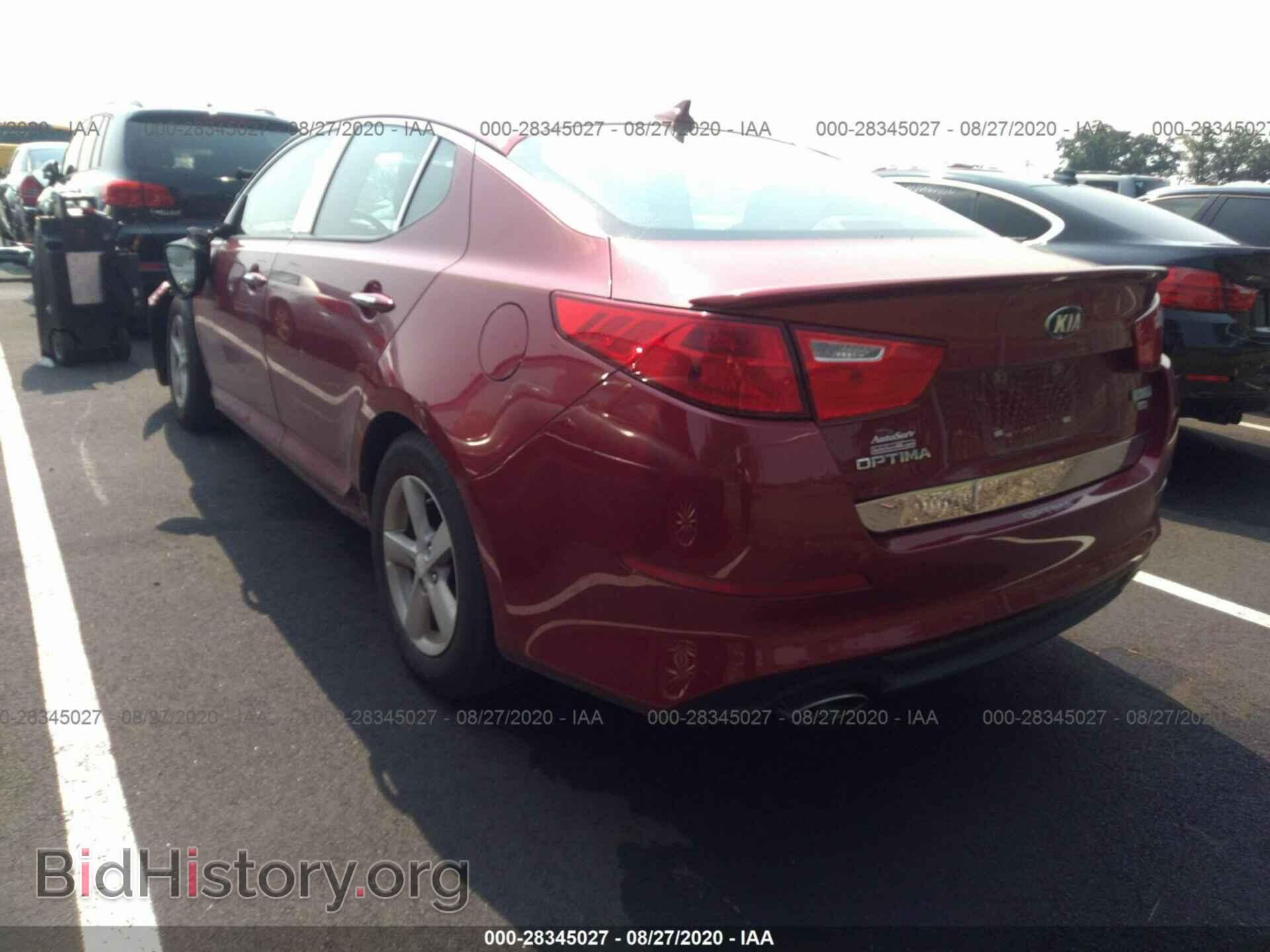 2014 KIA OPTIMA - VIN: 5XXGM4A74EG293333 - Фото 3