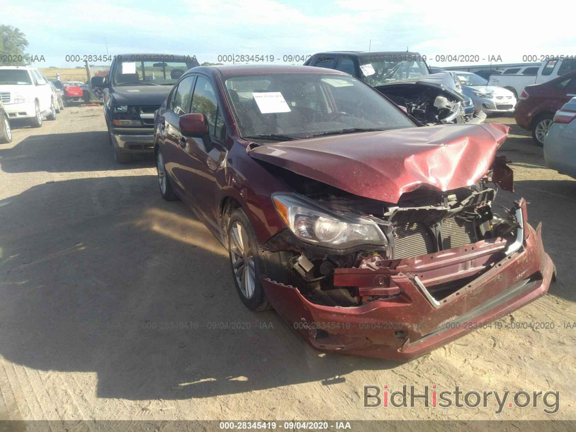 Photo JF1GJAD69CH023465 - SUBARU IMPREZA SEDAN 2012