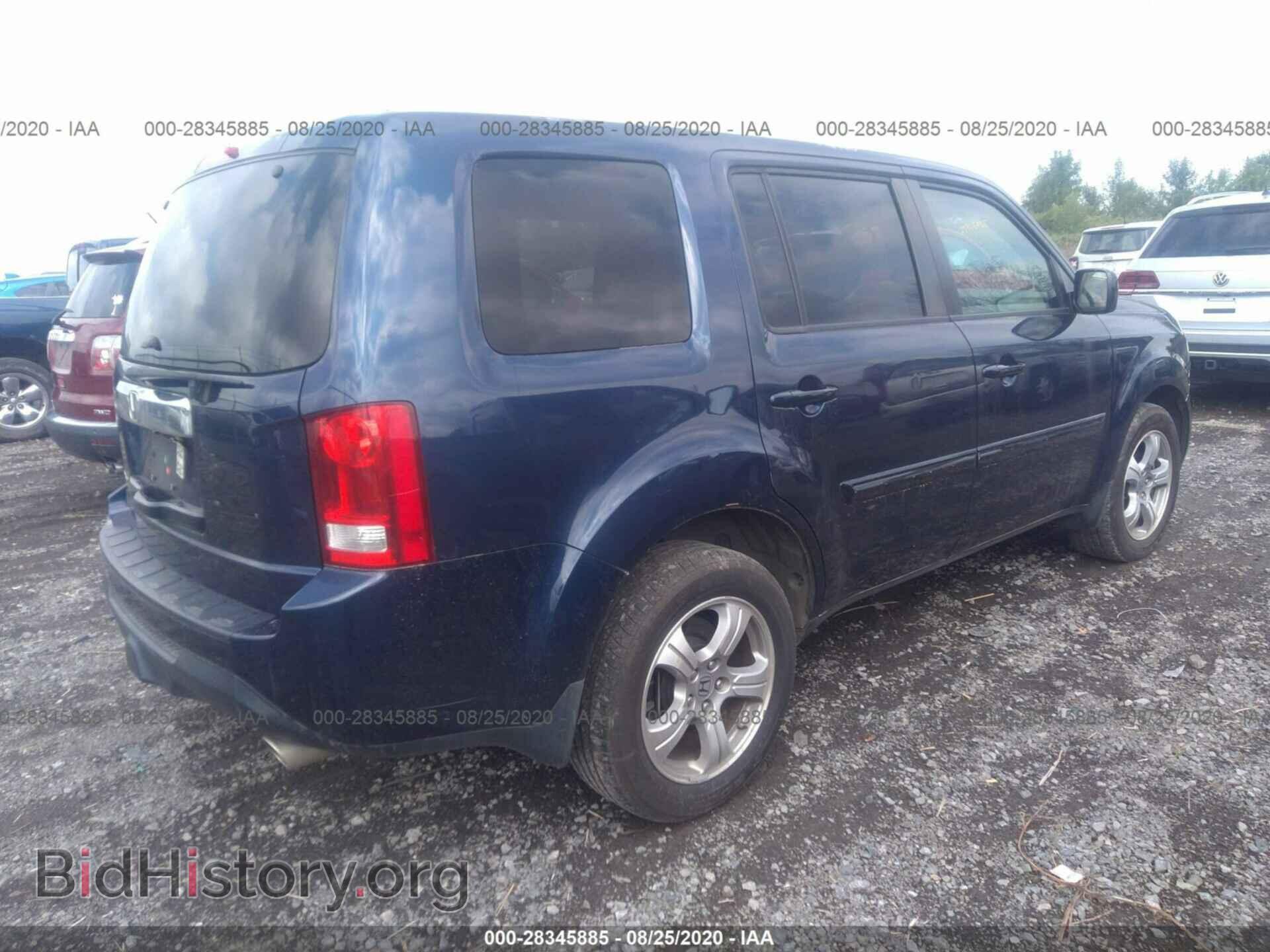 2013 HONDA PILOT - VIN: 5FNYF3H42DB027945 - Фото 4