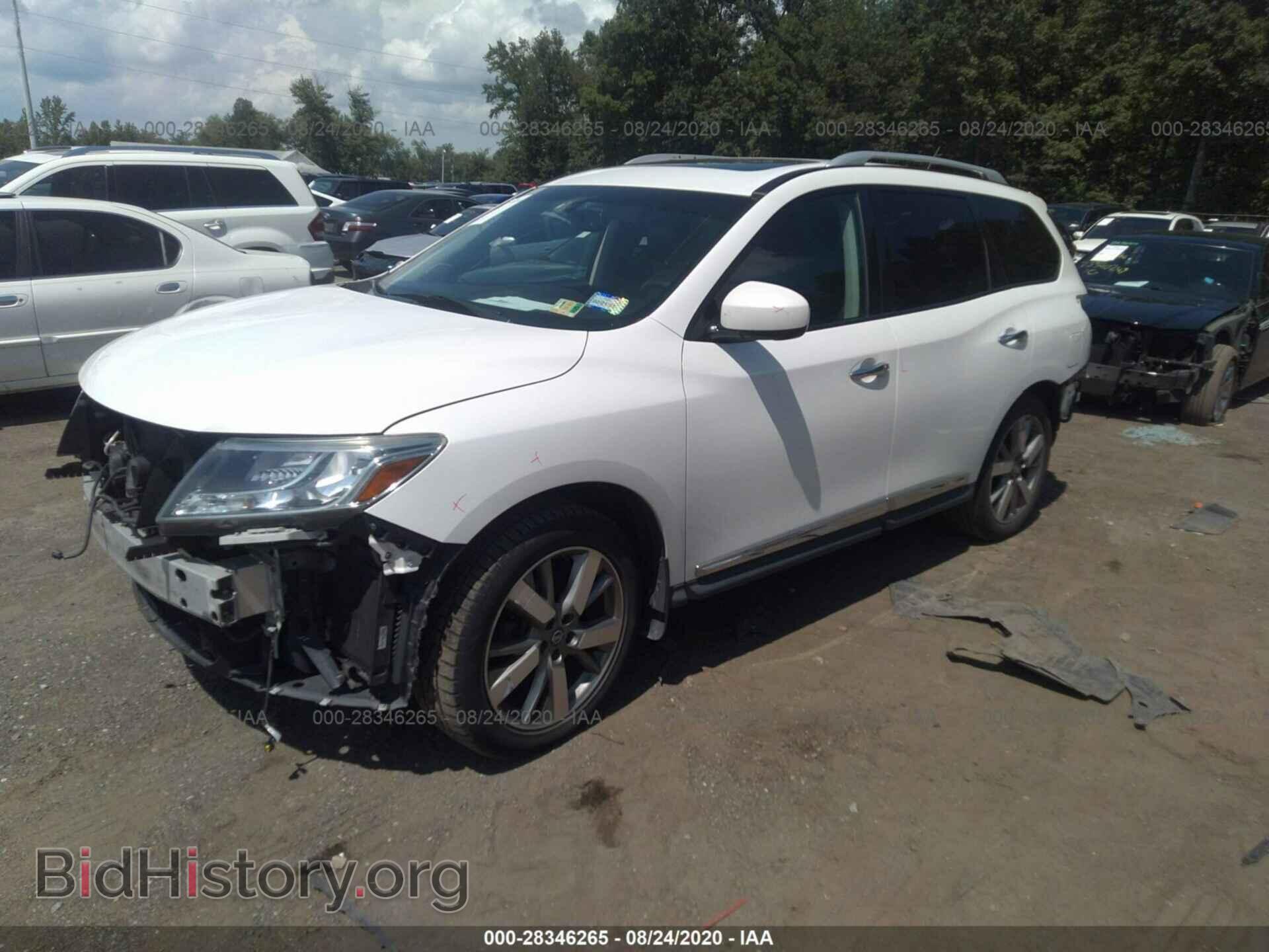 2014 NISSAN PATHFINDER - VIN: 5N1AR2MM1EC631196 - Фото 2