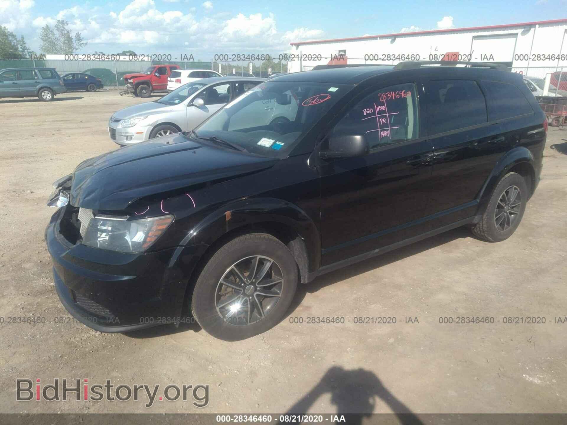 2017 DODGE JOURNEY - VIN: 3C4PDCAB4HT637332 - Фото 2
