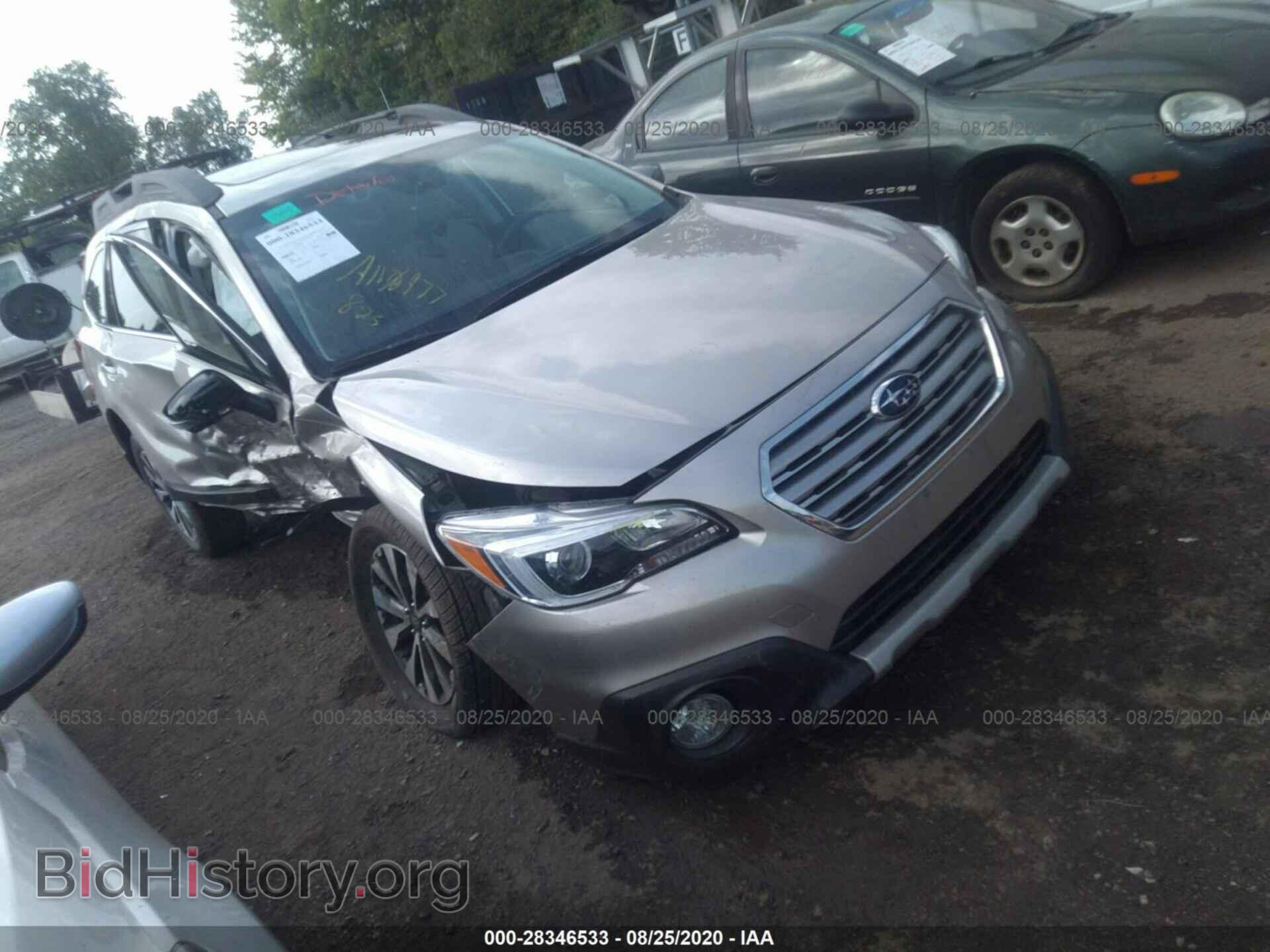 Фотография 4S4BSANC1H3360461 - SUBARU OUTBACK 2017