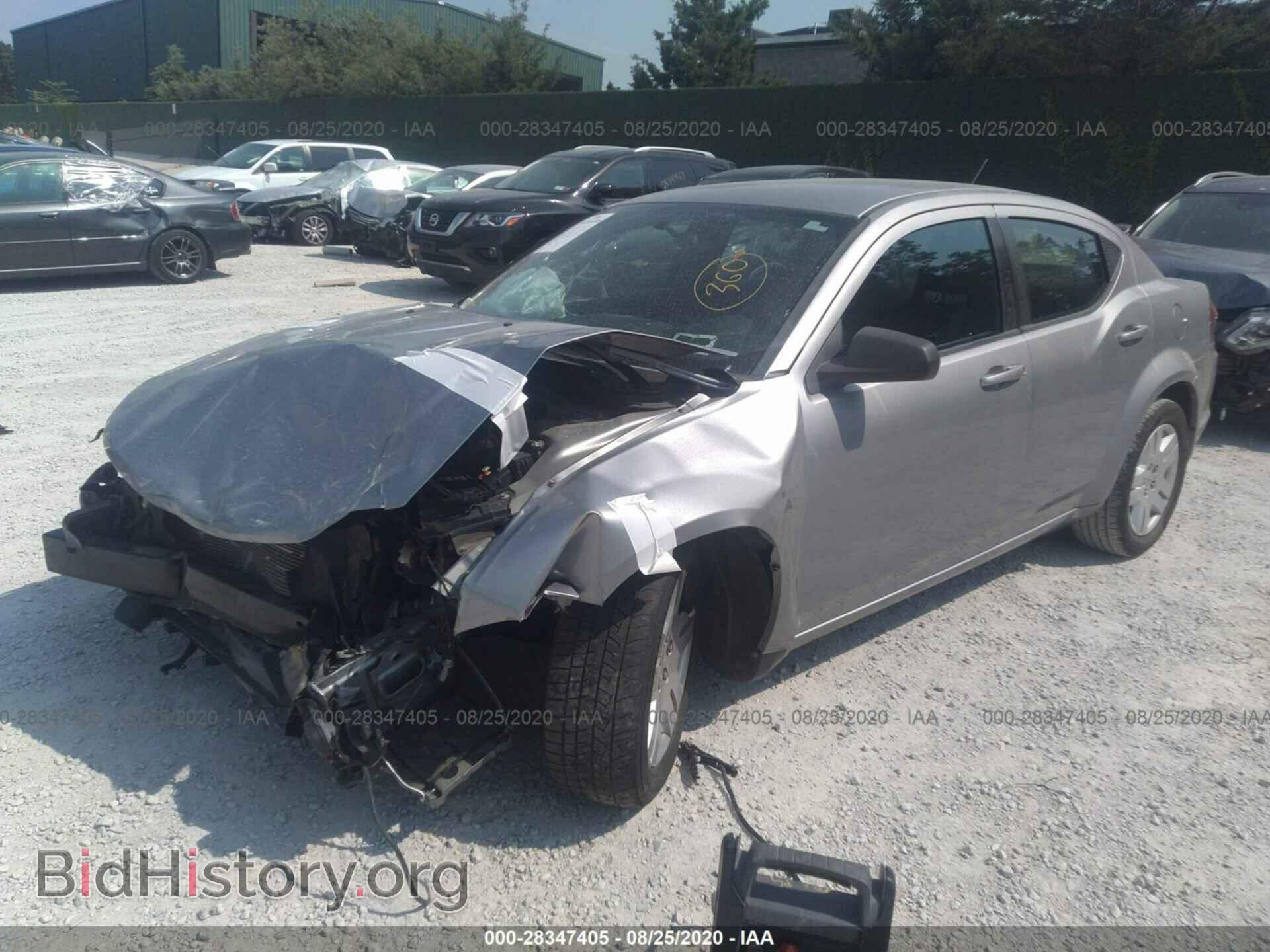 2013 DODGE AVENGER - VIN: 1C3CDZAB1DN729904 - Фото 2