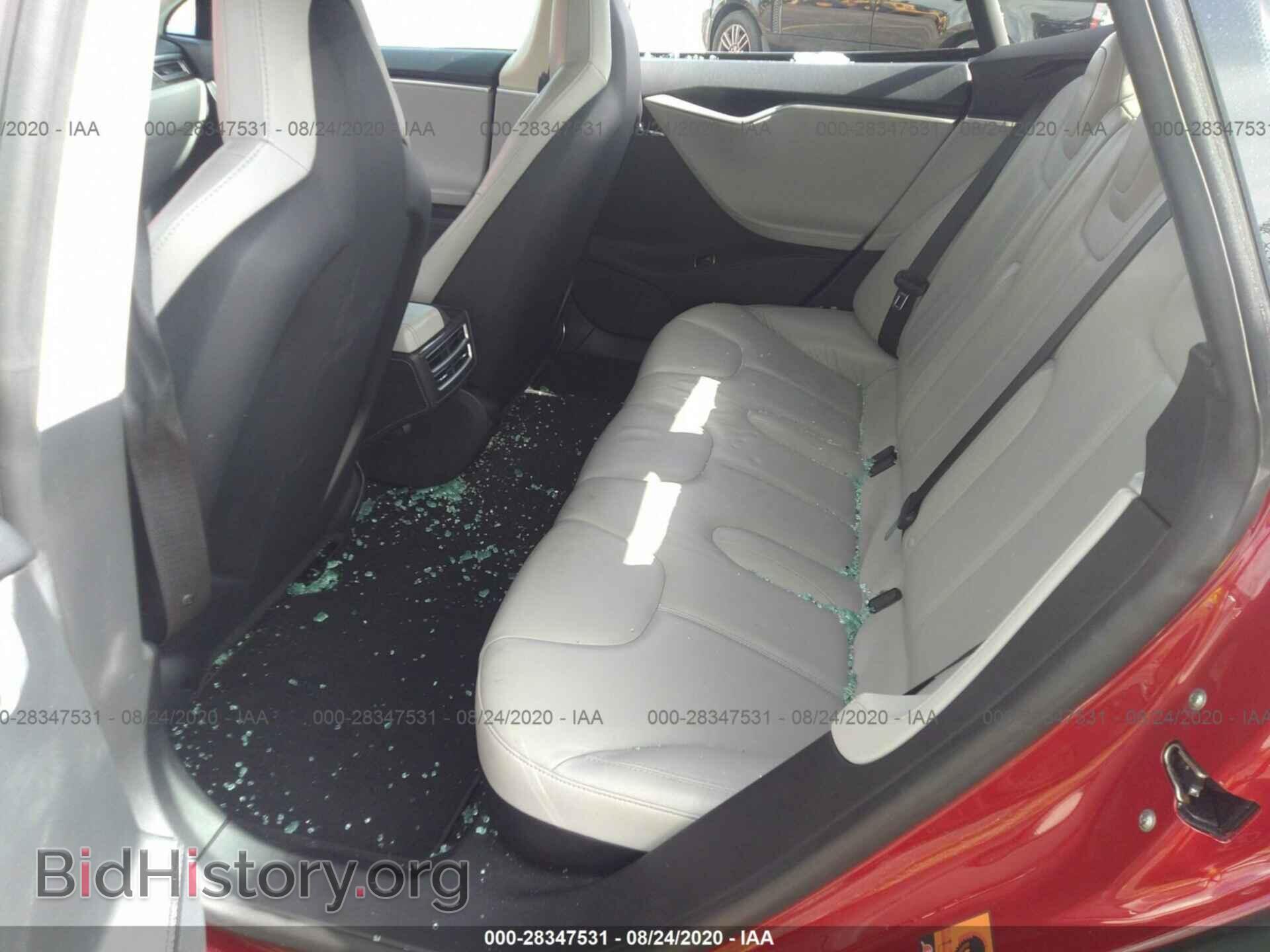2014 TESLA MODEL S - VIN: 5YJSA1H17EFP28366 - Фото 8