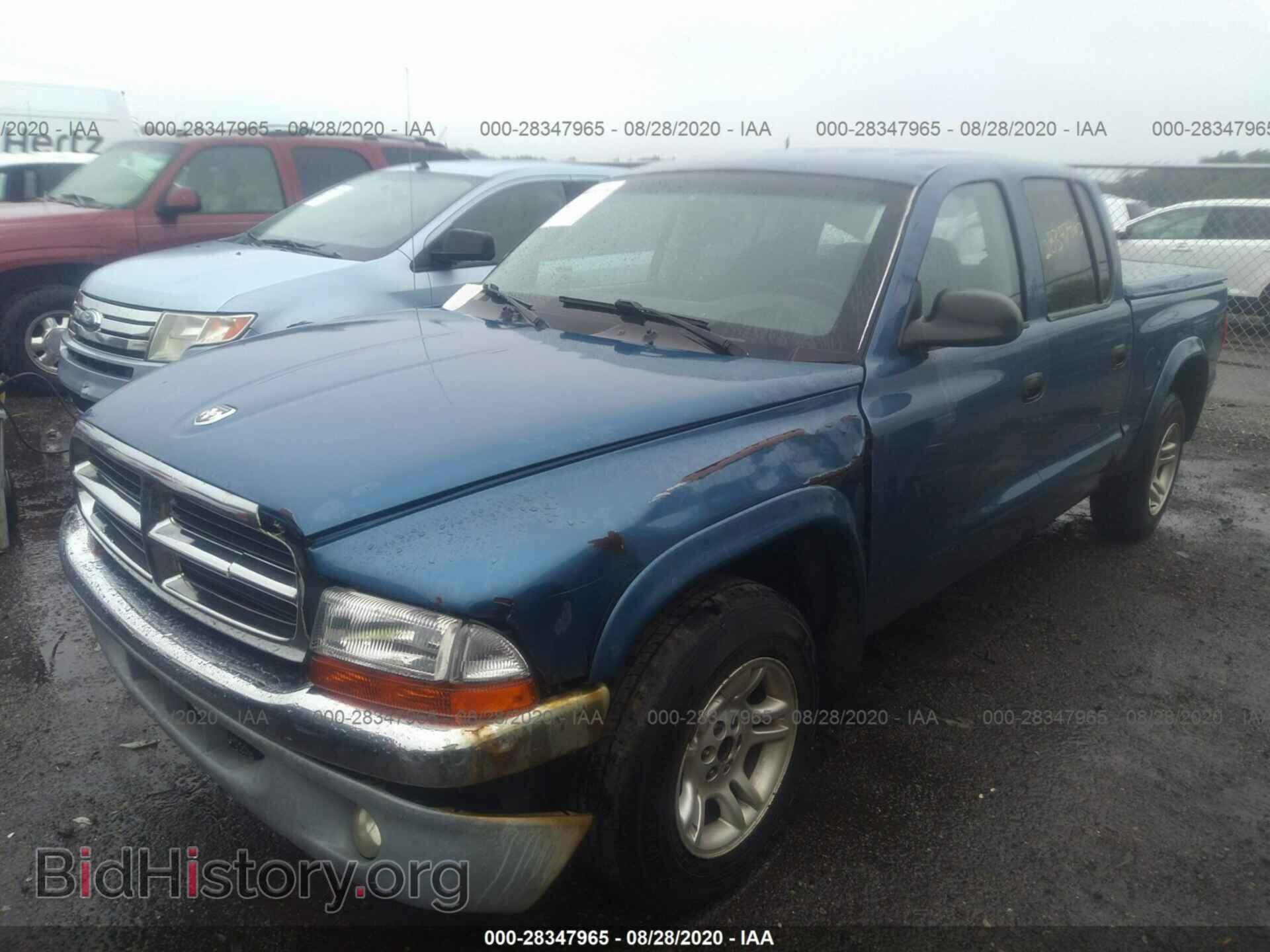 2003 DODGE DAKOTA - VIN: 1D7HL48X83S299934 - Фото 2