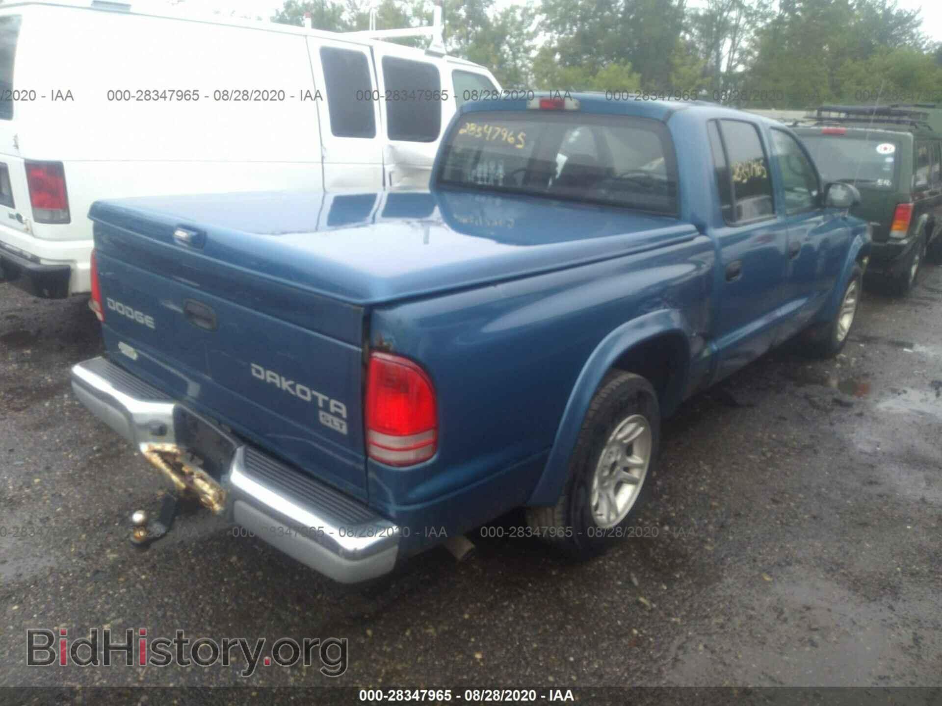 2003 DODGE DAKOTA - VIN: 1D7HL48X83S299934 - Фото 4