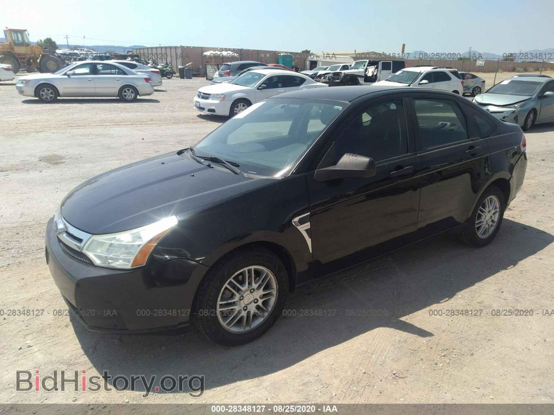 2008 FORD FOCUS - VIN: 1FAHP35N38W179590 - Фото 2