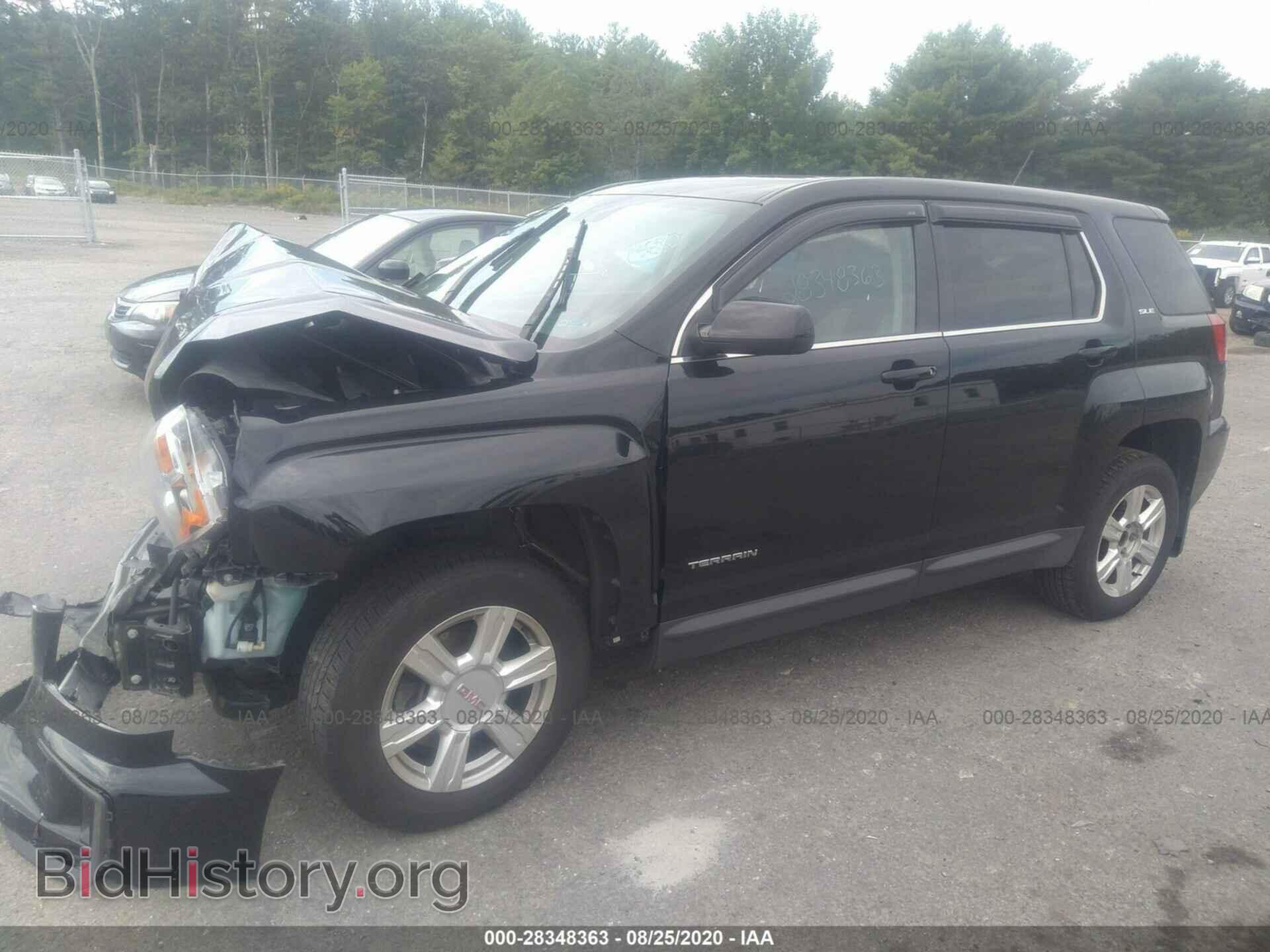 2016 GMC TERRAIN - VIN: 2GKALMEK3G6102038 - Фото 2