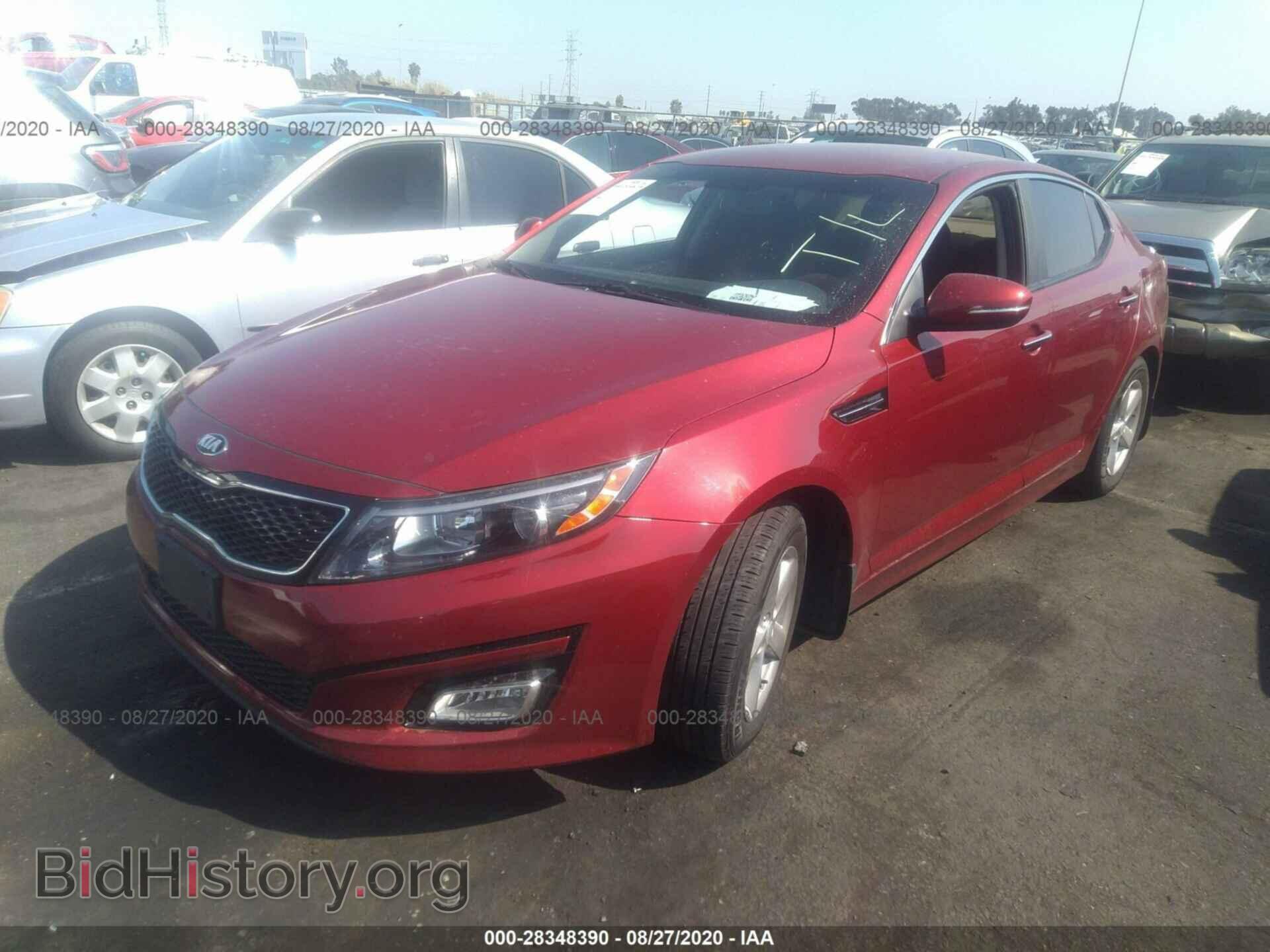 2015 KIA OPTIMA - VIN: 5XXGM4A75FG512009 - Фото 2