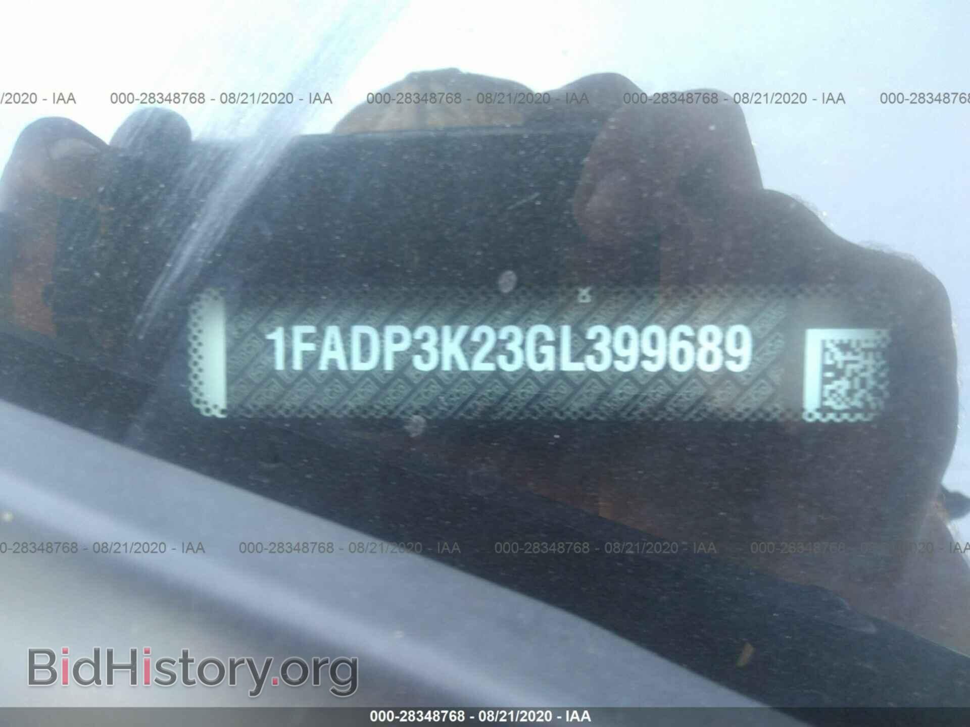 2016 FORD FOCUS - VIN: 1FADP3K23GL399689 - Photo 9