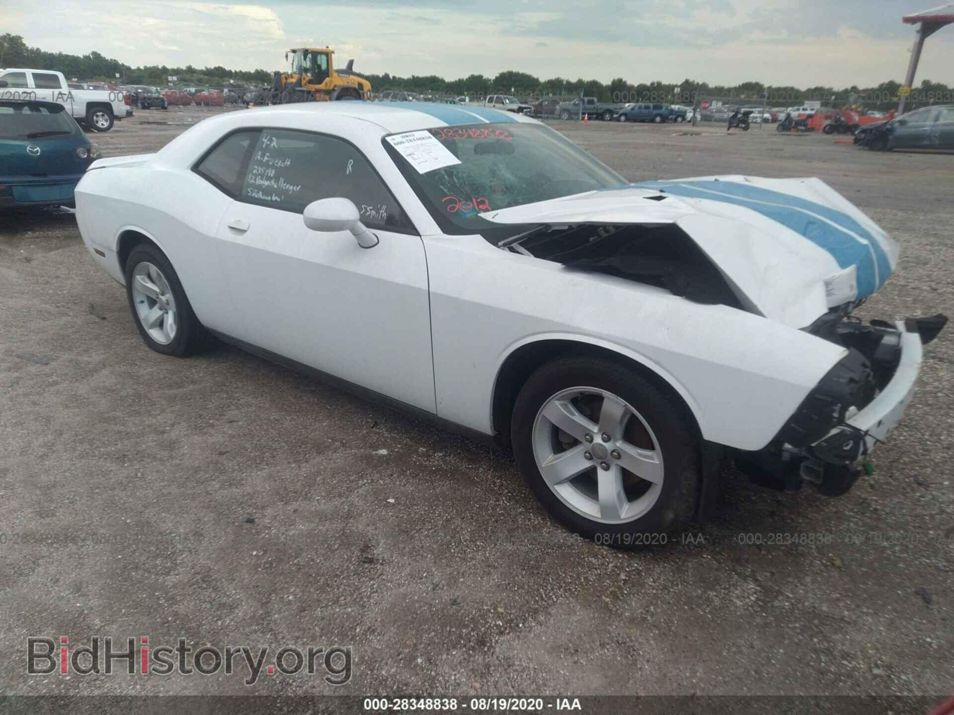 Photo 2C3CDYAG2CH285798 - DODGE CHALLENGER 2012