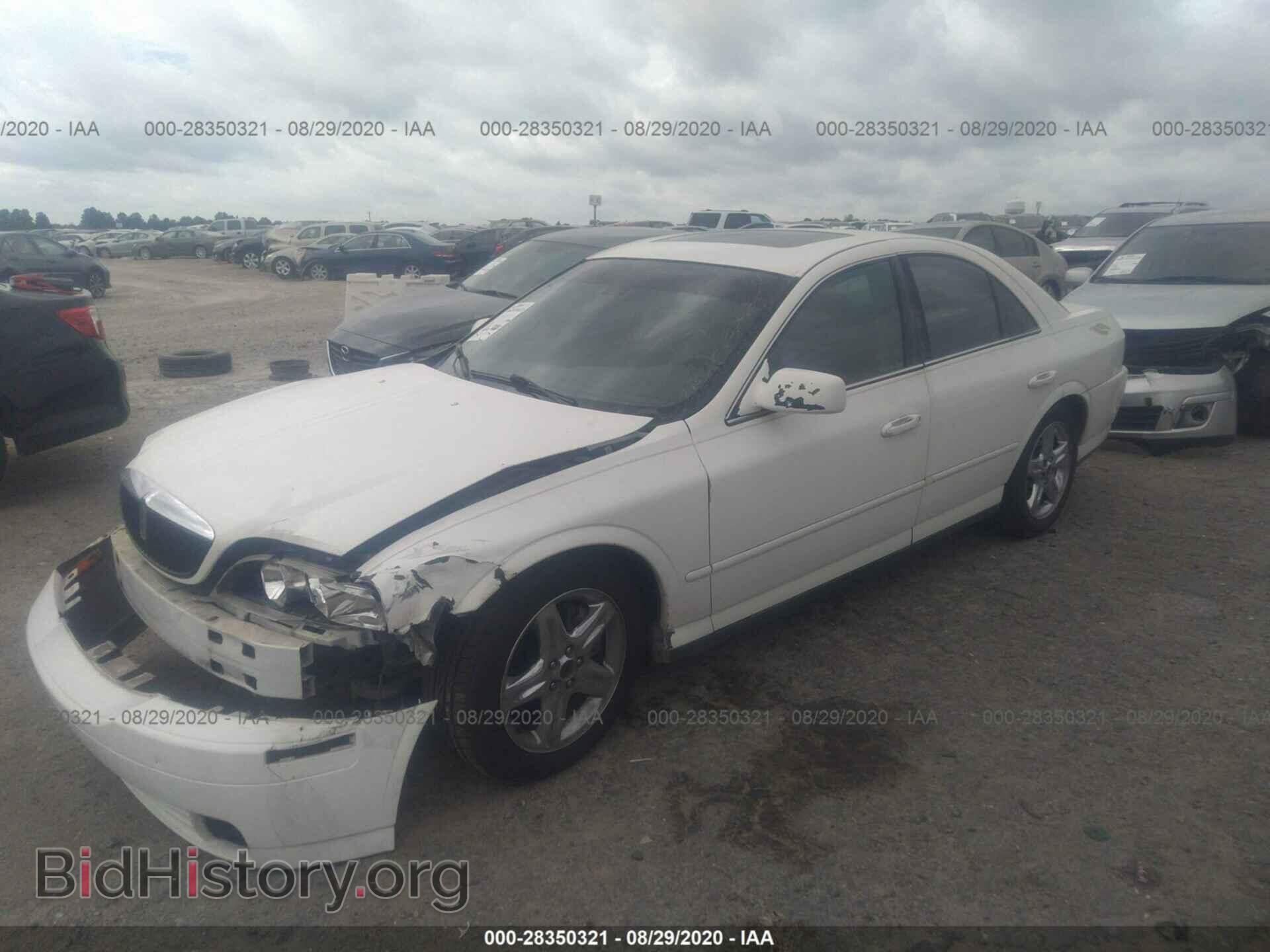 2002 LINCOLN LS - VIN: 1LNHM87A72Y690155 - Фото 2