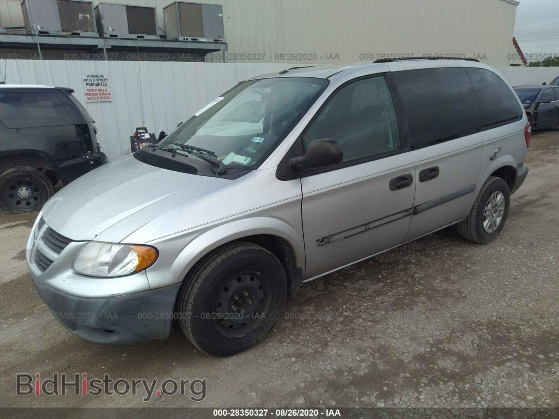 2007 DODGE CARAVAN - VIN: 1D4GP25R17B124289 - Фото 2