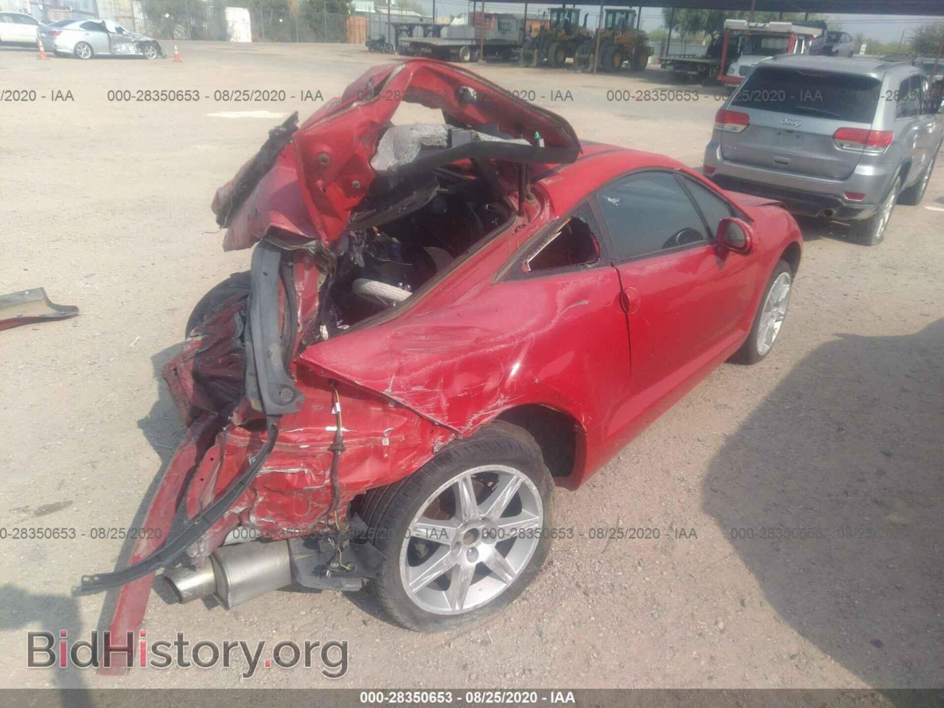 2006 MITSUBISHI ECLIPSE - VIN: 4A3AK34T96E015903 - Фото 4