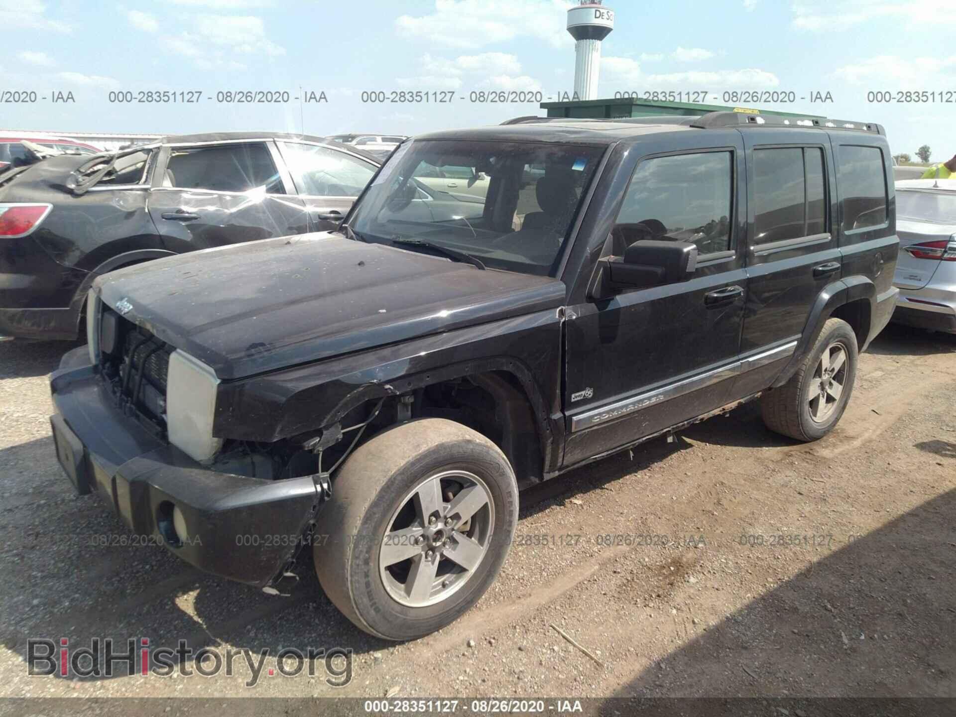 2006 JEEP COMMANDER - VIN: 1J8HG48K06C363359 - Фото 2