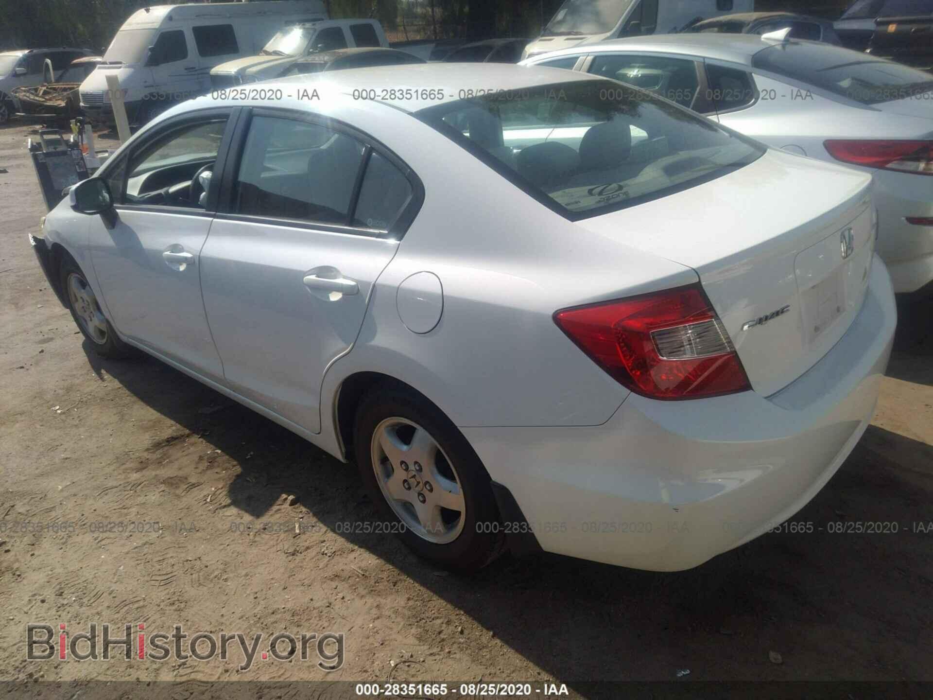 2012 HONDA CIVIC SDN - VIN: 19XFB2F54CE306973 - Фото 3