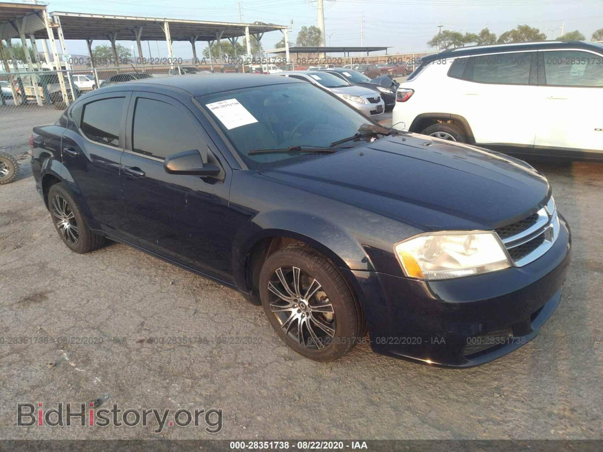 Photo 1C3CDZAB3DN771913 - DODGE AVENGER 2013