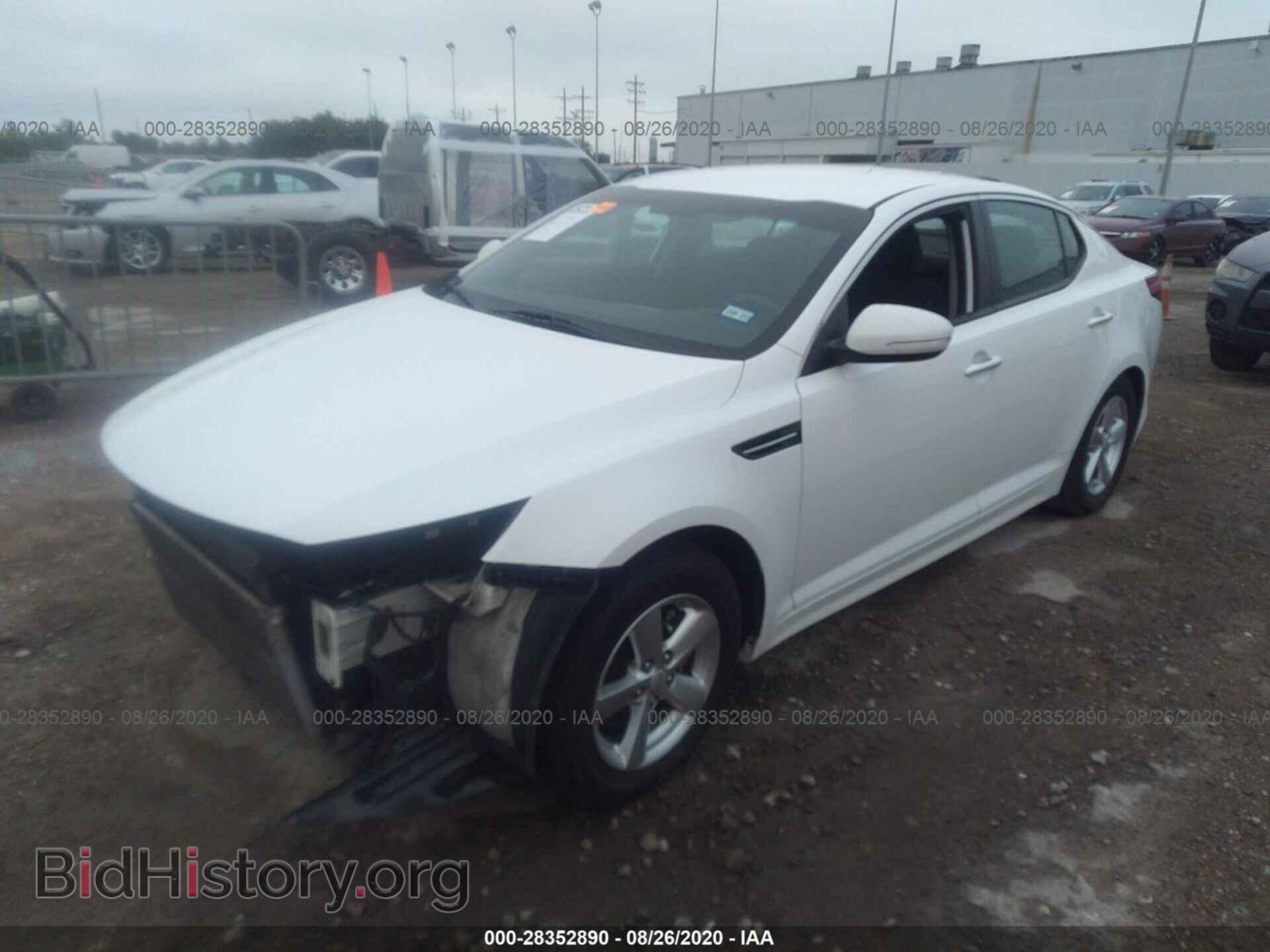 2015 KIA OPTIMA - VIN: KNAGM4A72F5553473 - Photo 2