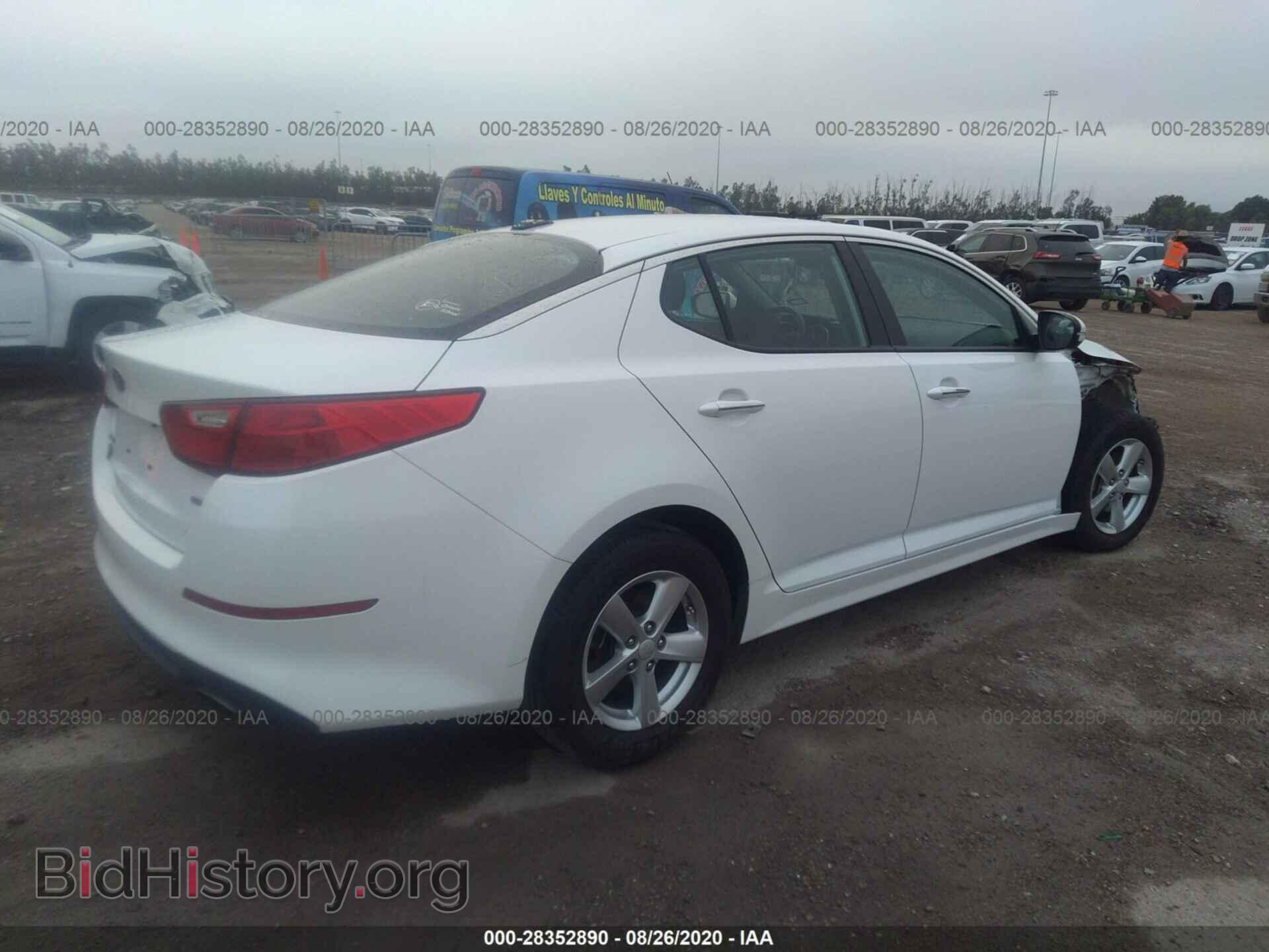 2015 KIA OPTIMA - VIN: KNAGM4A72F5553473 - Photo 4
