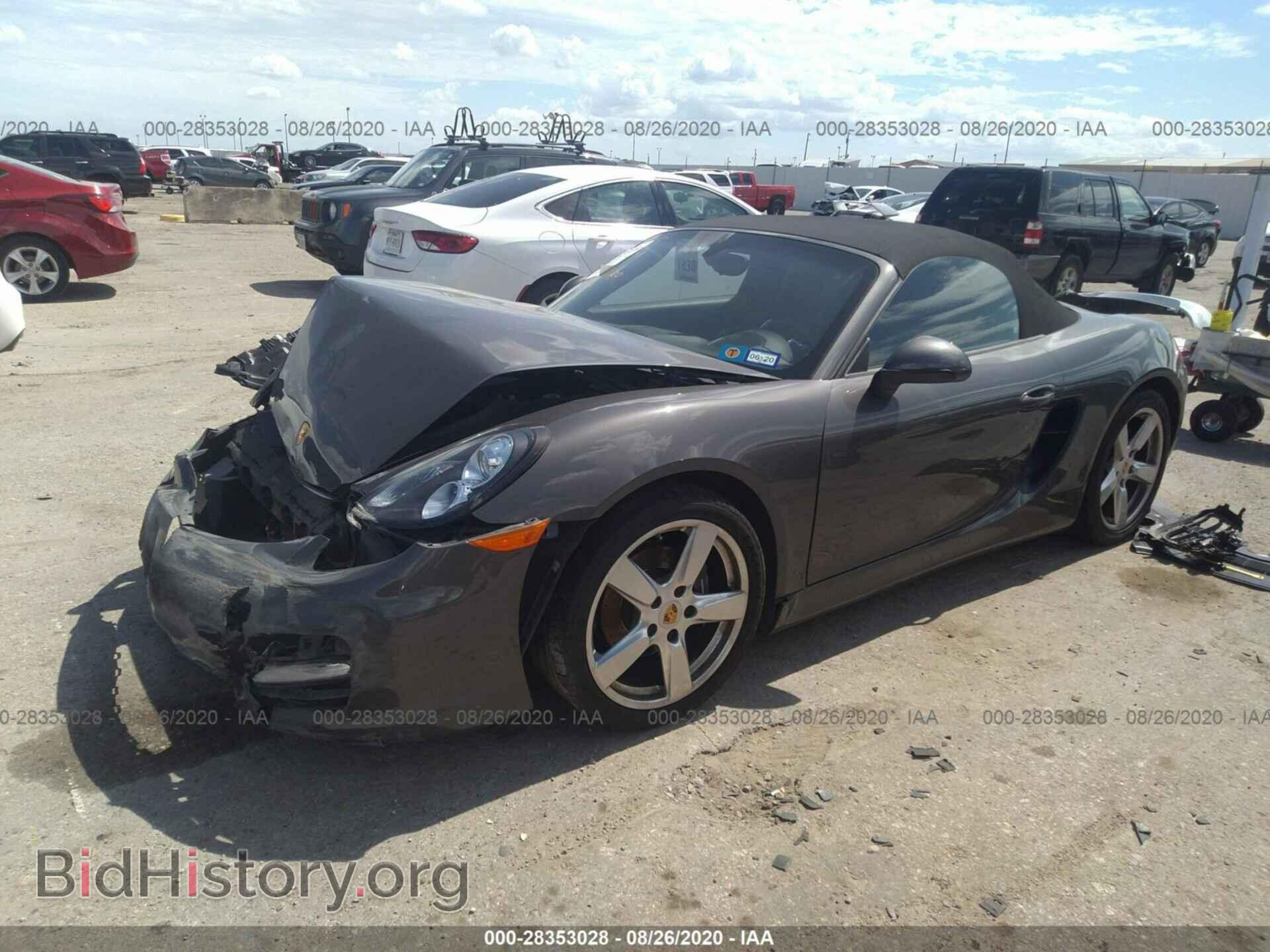 2016 PORSCHE BOXSTER - VIN: WP0CA2A85GS120515 - Фото 2