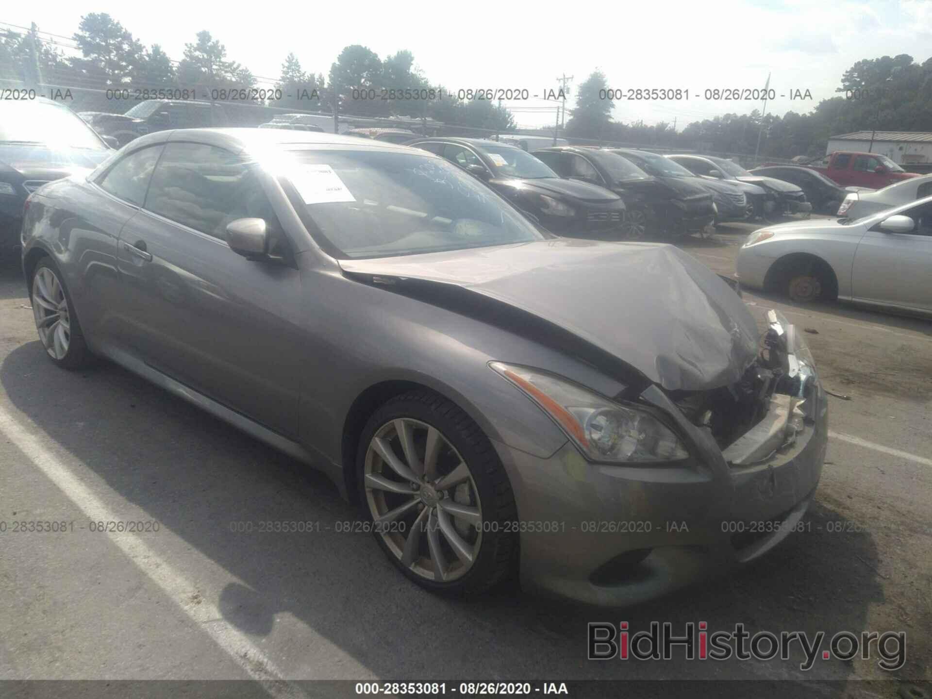 Photo JNKCV66E49M724783 - INFINITI G37 CONVERTIBLE 2009