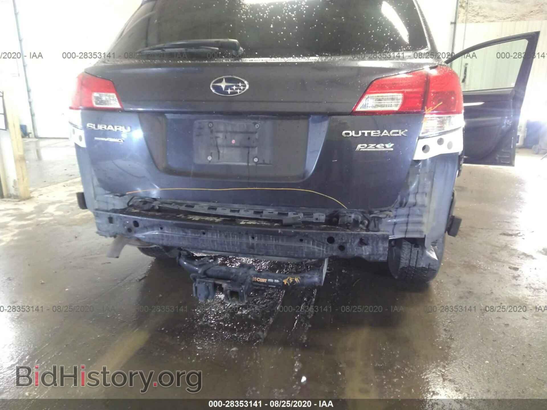 2012 SUBARU OUTBACK - VIN: 4S4BRBCCXC3234435 - Фото 6