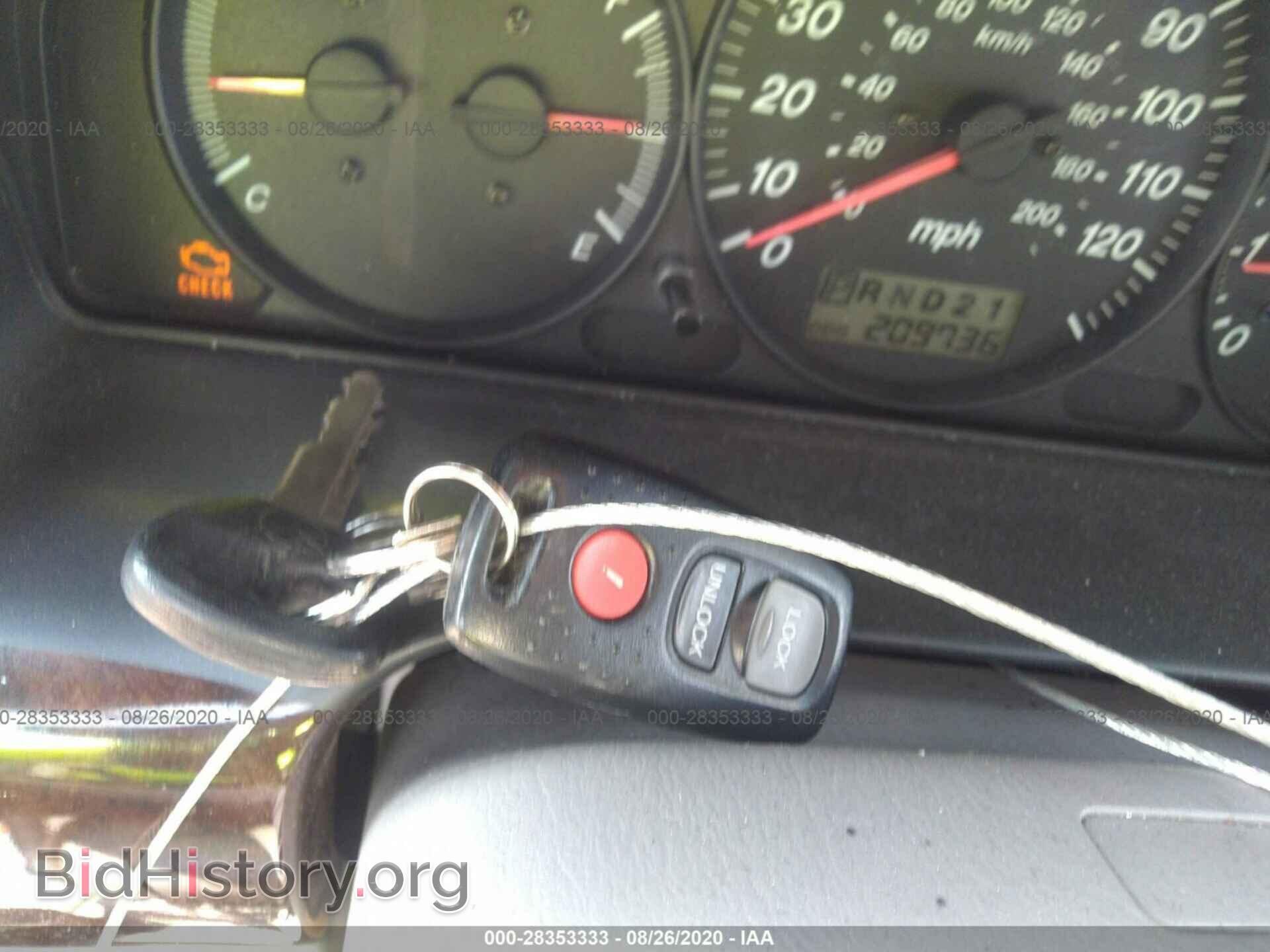 2001 MAZDA MPV - VIN: JM3LW28YX10170960 - Фото 11