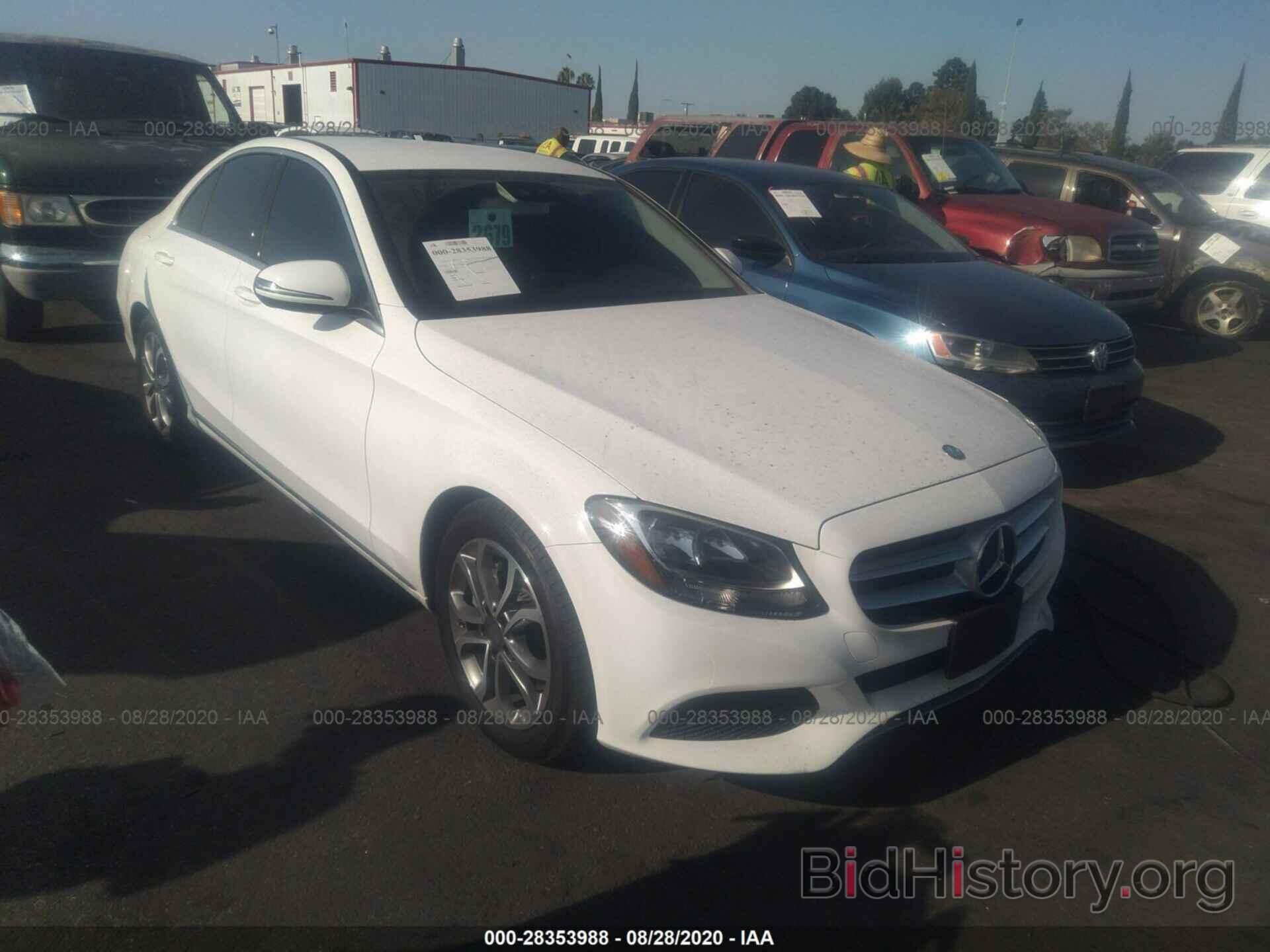 Photo 55SWF4JBXGU123198 - MERCEDES-BENZ C-CLASS 2016