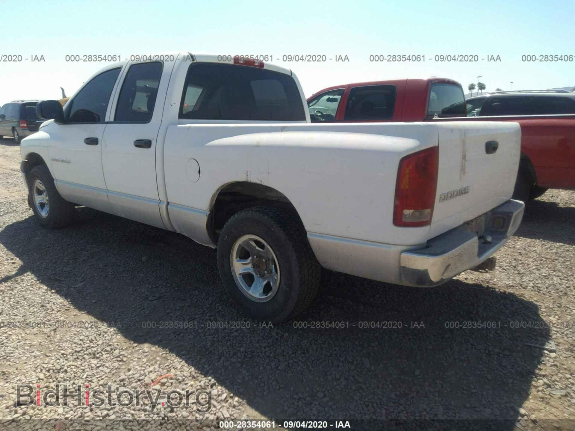 2002 DODGE RAM 1500 - VIN: 3D7HA18N22G185548 - Фото 3