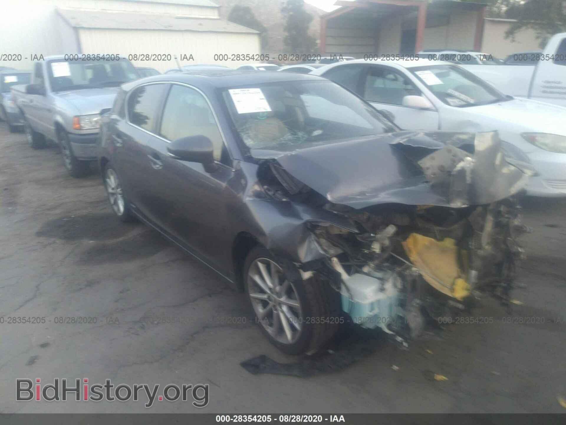Photo JTHKD5BH9C2118035 - LEXUS CT 200H 2012