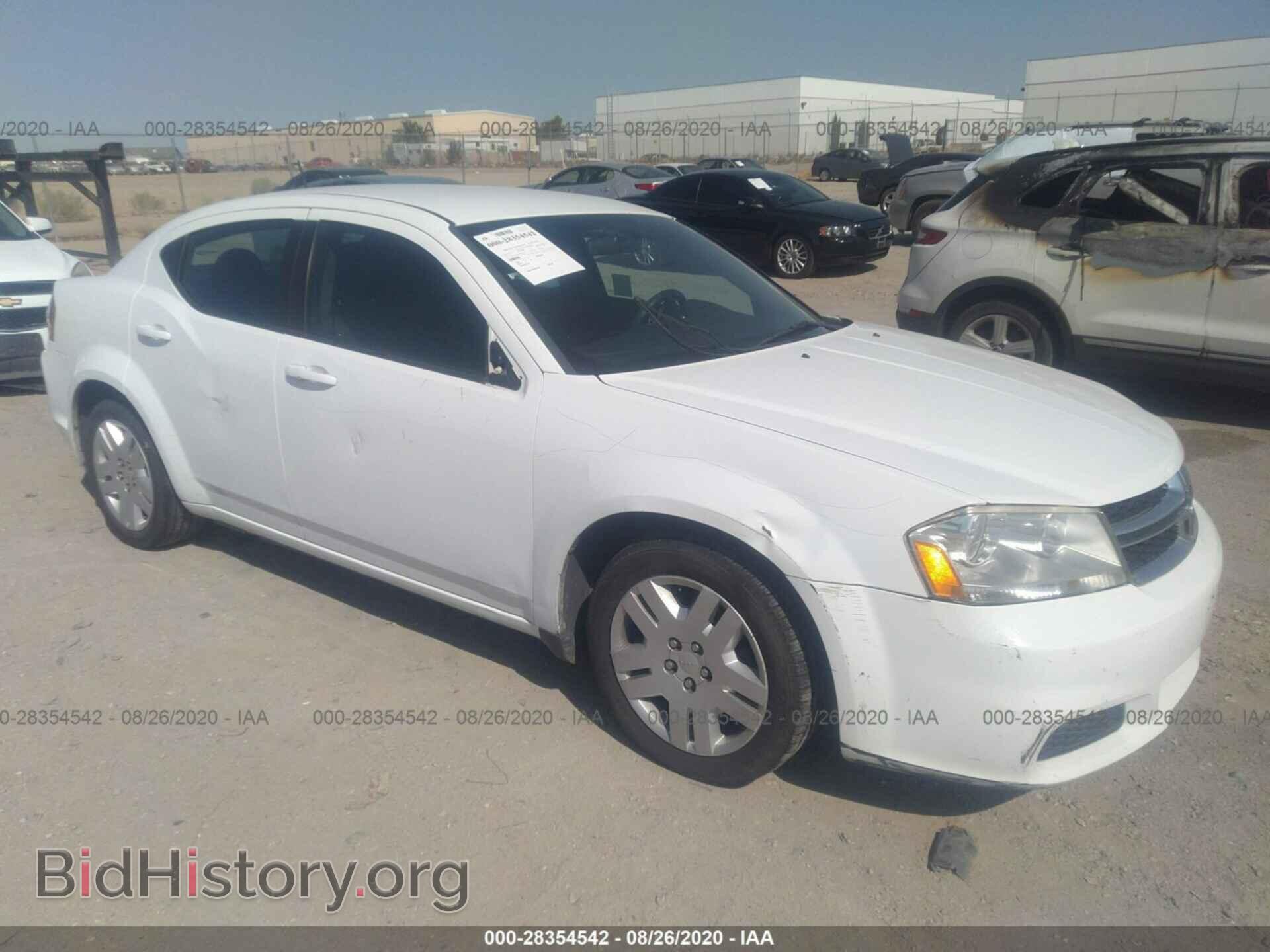 Photo 1C3CDZABXEN106914 - DODGE AVENGER 2014