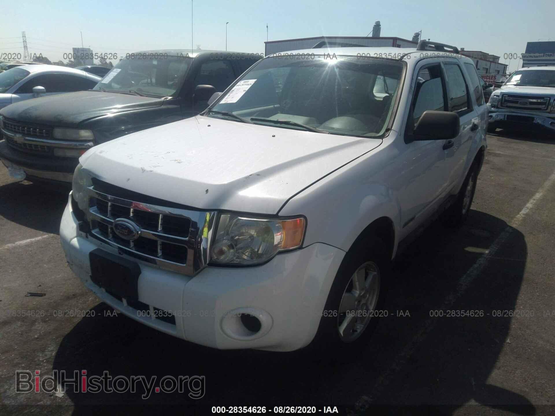 2008 FORD ESCAPE - VIN: 1FMCU02Z08KA03148 - Фото 2