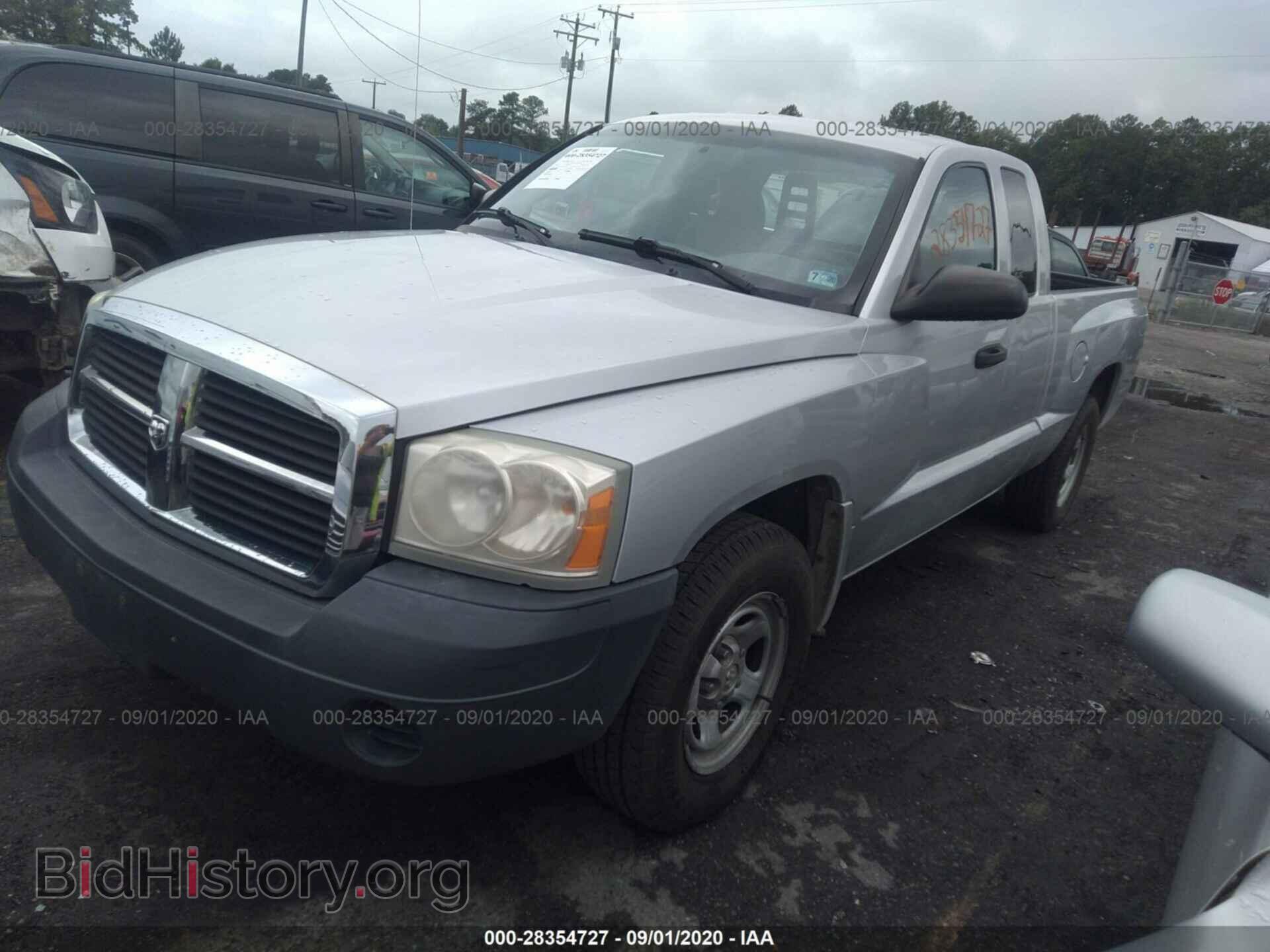 2006 DODGE DAKOTA - VIN: 1D7HE22K96S519825 - Фото 2