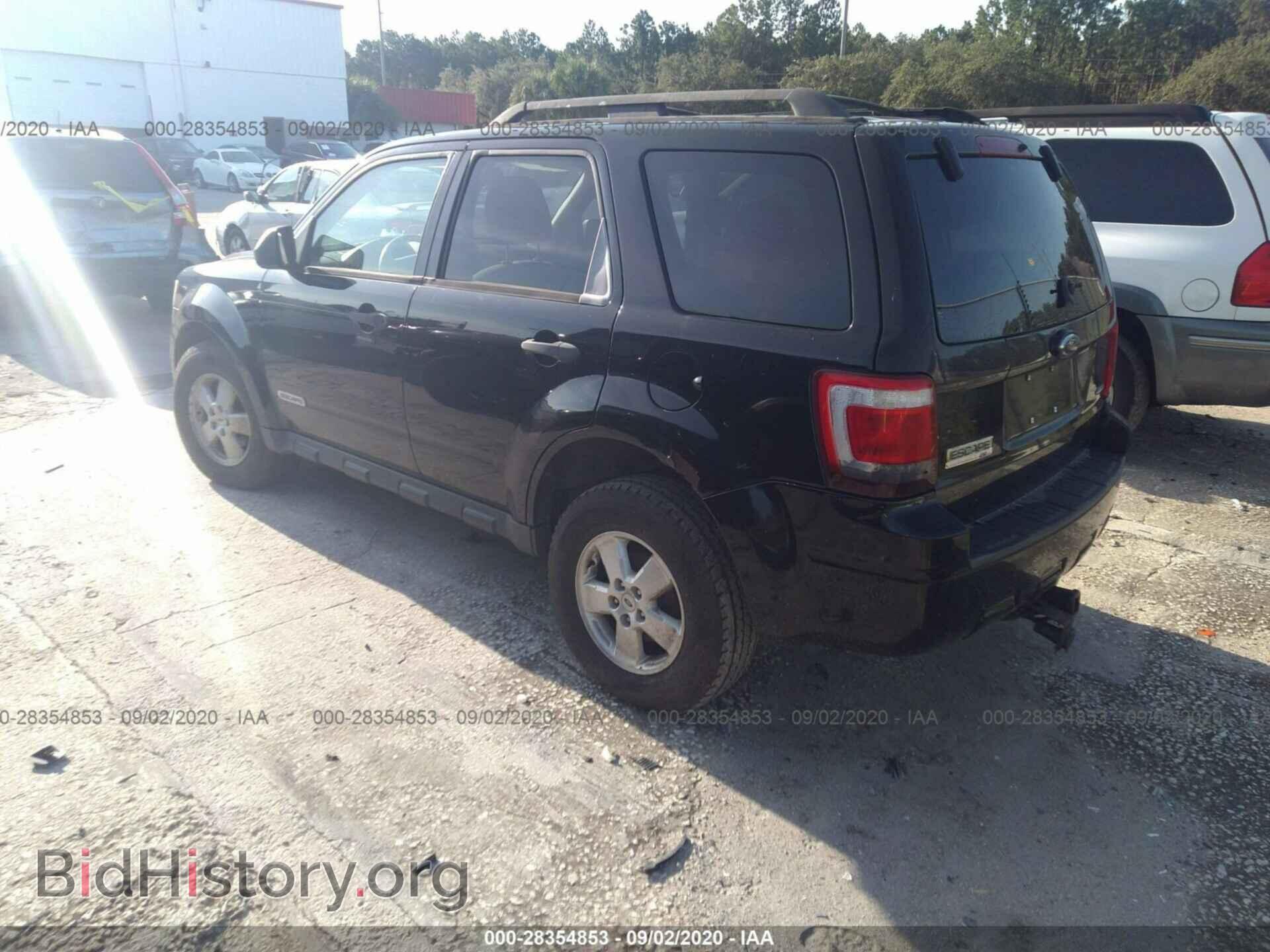 2008 FORD ESCAPE - VIN: 1FMCU93188KA60002 - Photo 3