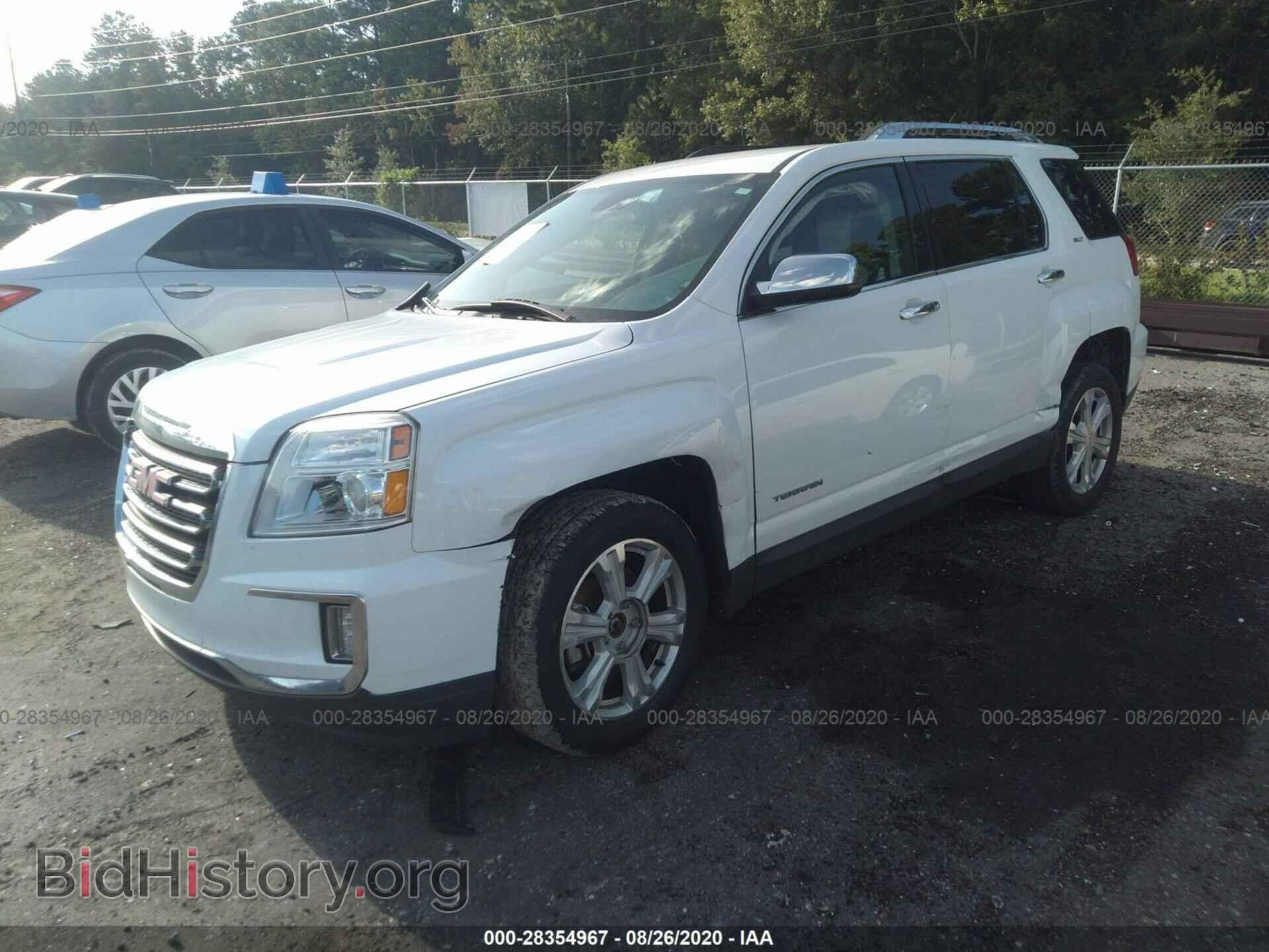 2016 GMC TERRAIN - VIN: 2GKFLPE33G6192372 - Фото 2