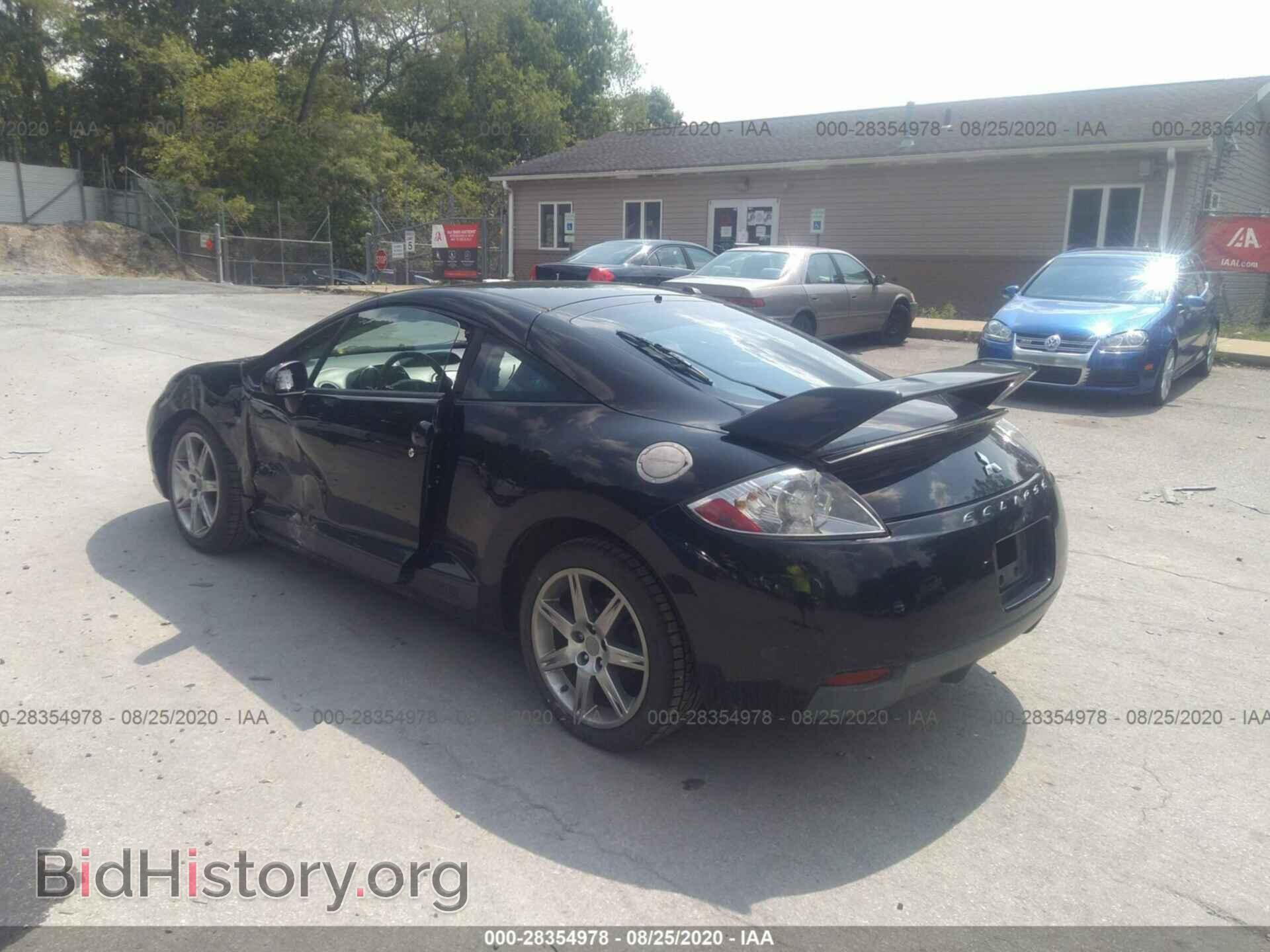 2008 MITSUBISHI ECLIPSE - VIN: 4A3AK64F68E027926 - Photo 3