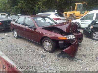 2002 Saturn LS, burgundy — VIN 1G8JS54F42Y592396, IAAI